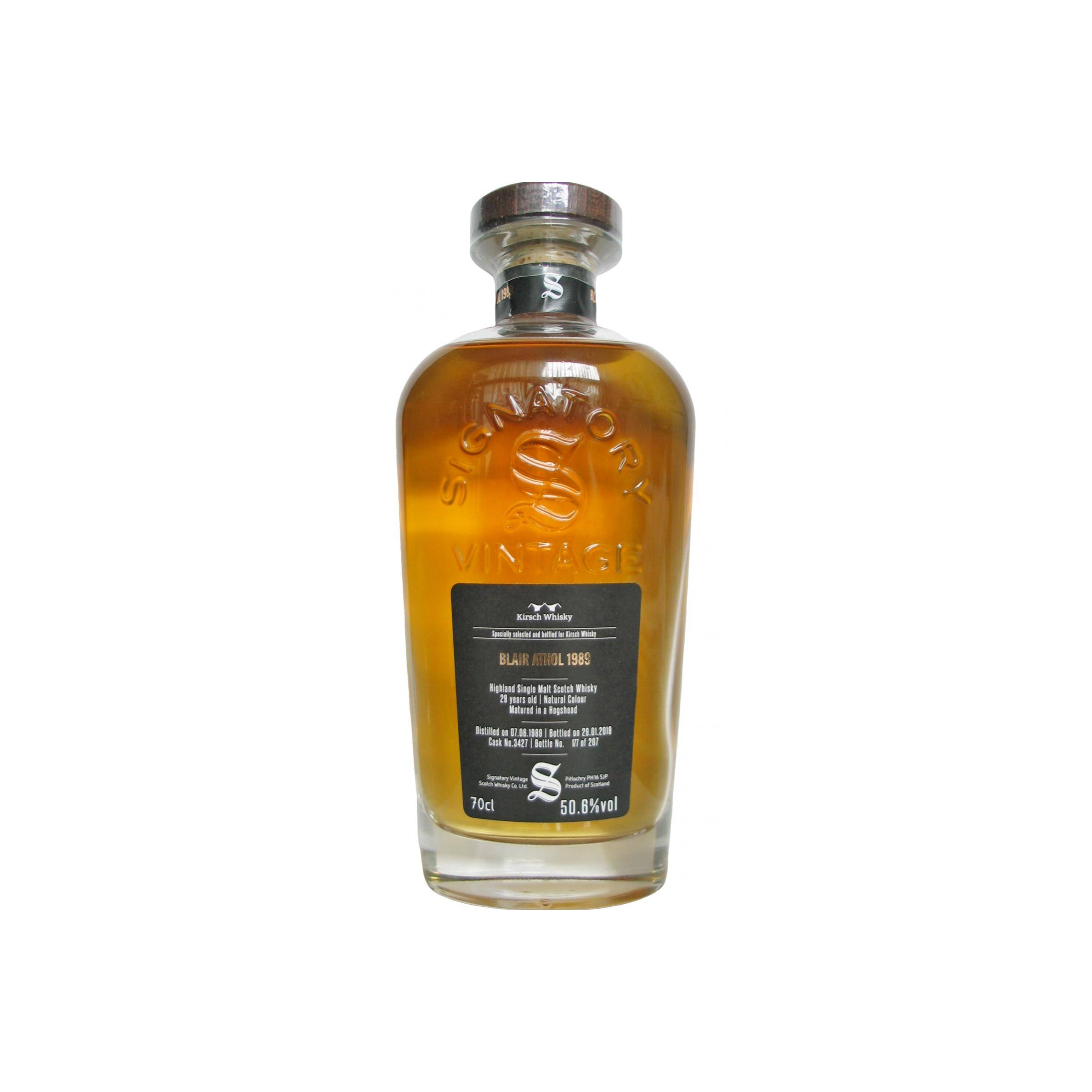 Blair Athol Cask Strength Collection 1989 29 Years Single Malt Whisky