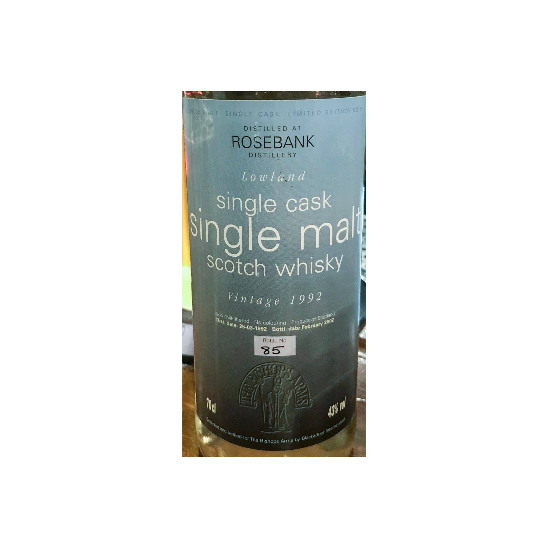 Rosebank 1992 9 Years Single Malt Whisky