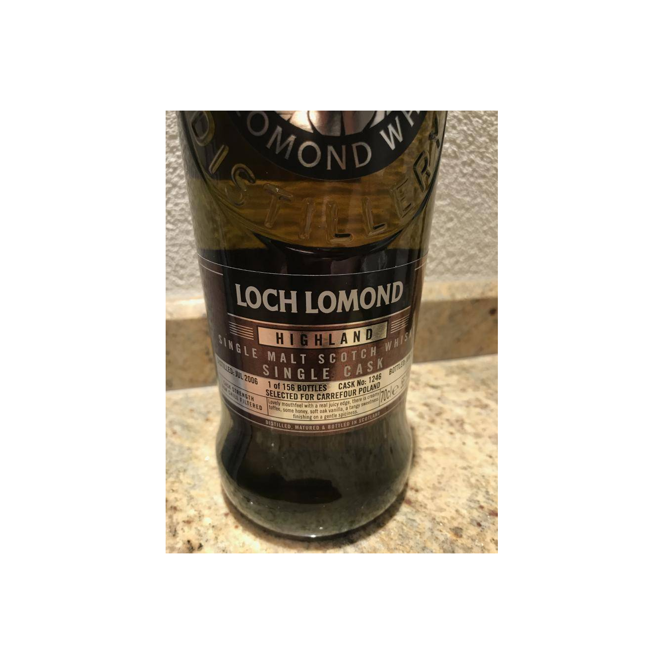 Loch Lomond Single Cask 2006 10 Years Single Malt Whisky