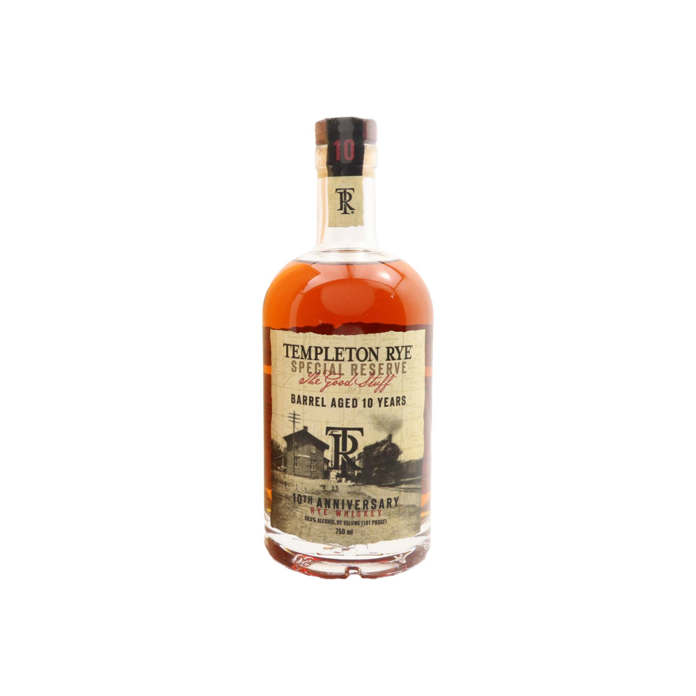 Templeton Special Reserve 10 Years Rye Whisky