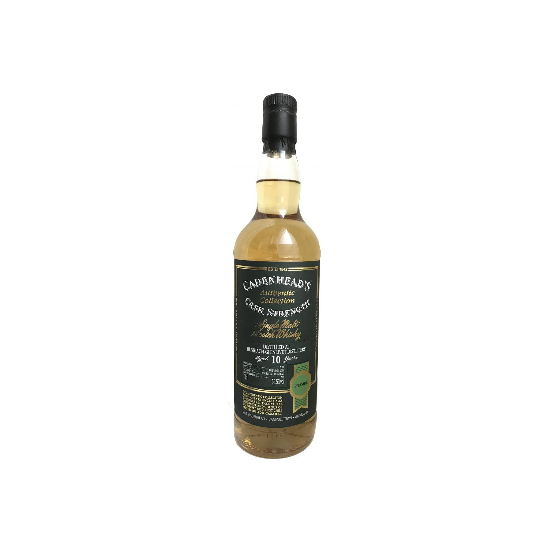 BenRiach Authentic Collection 2008 10 Years Single Malt Whisky