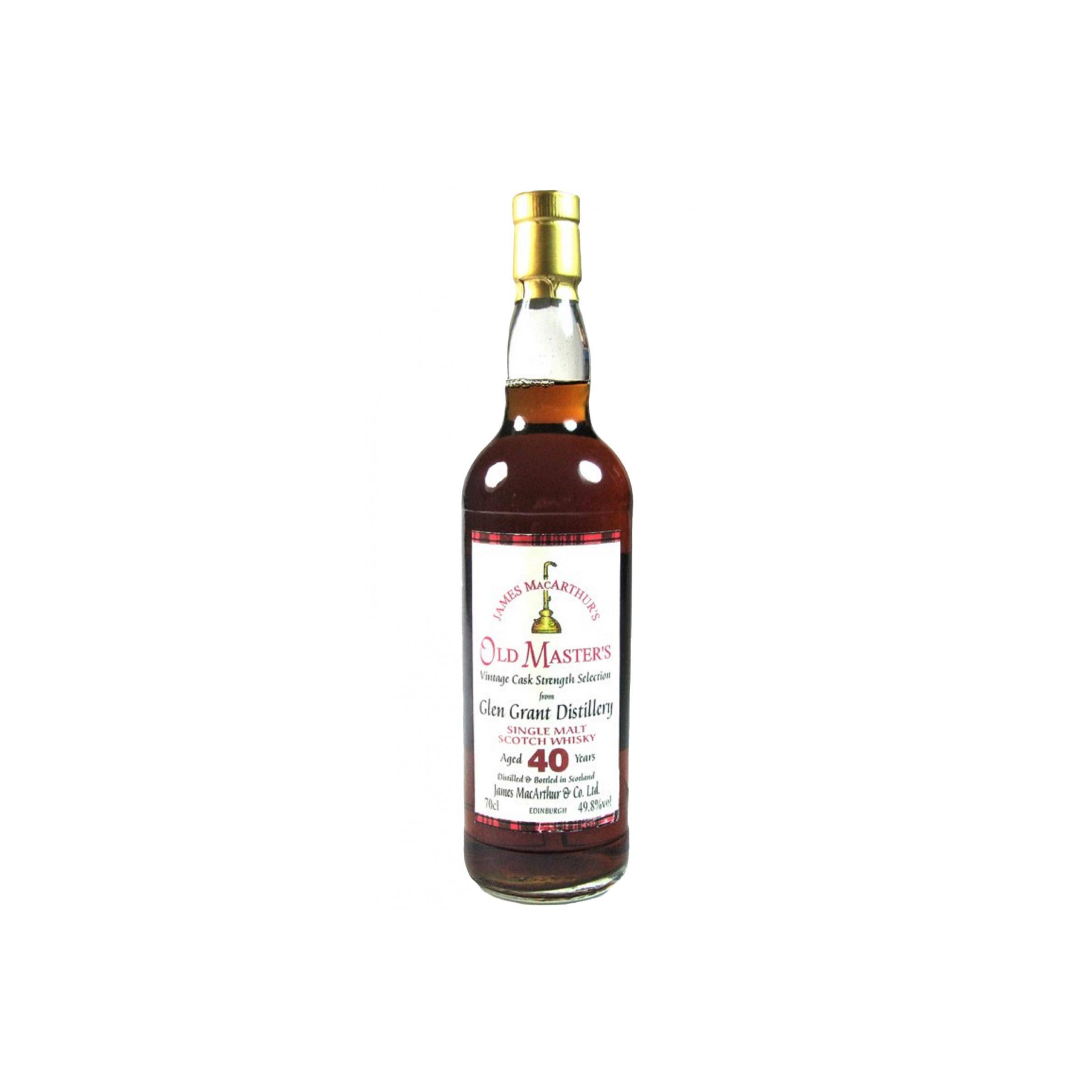 Glen Grant 40 Years Single Malt Whisky