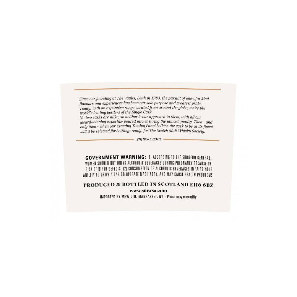 The Scotch Malt Whisky Society 2005 13 Years Single Malt Whisky 3