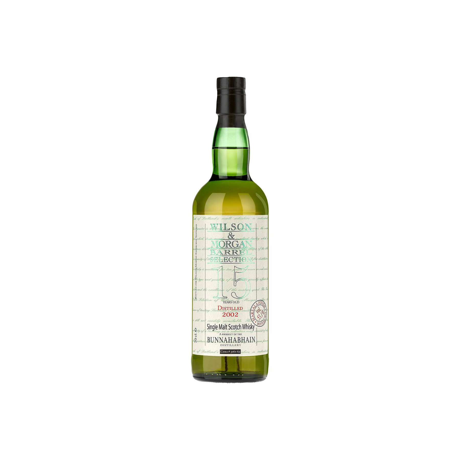 Bunnahabhain Barrel Selection 2002 15 Years Single Malt Whisky