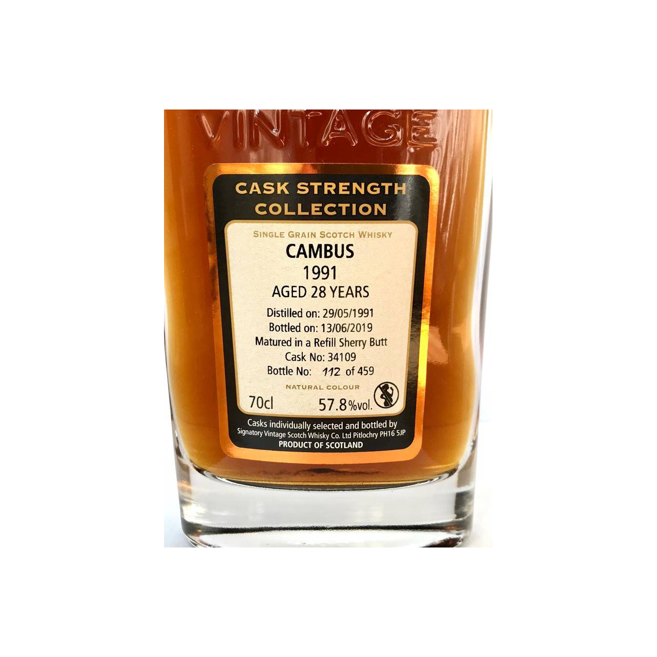 Cambus Cask Strength Collection 1991 28 Years Single Grain Whisky 3
