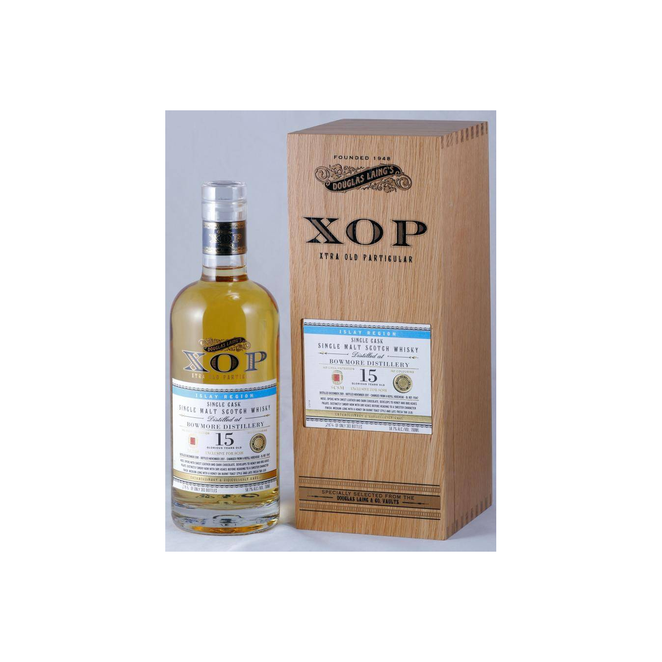 Bowmore 2001 15 Years Single Malt Whisky