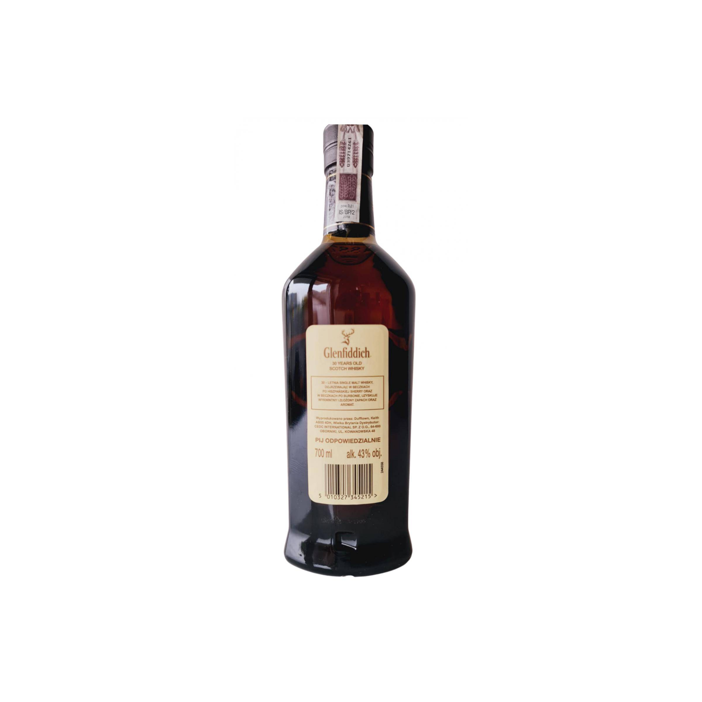 Glenfiddich 30 Years Single Malt Whisky 2