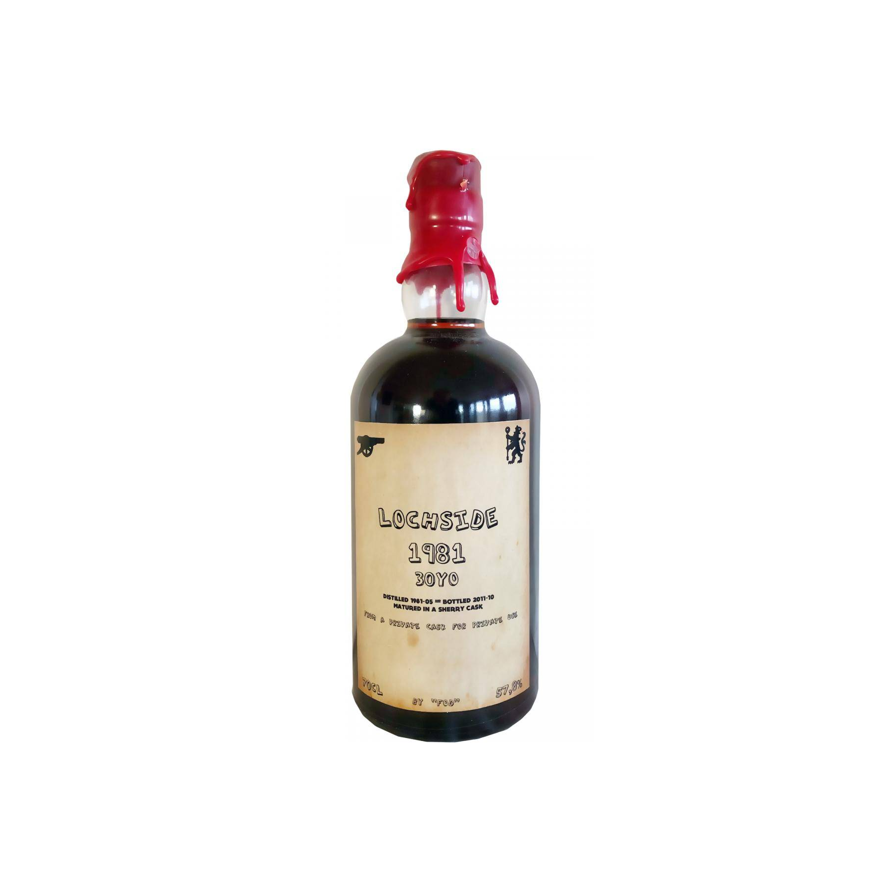 Lochside Private Bottling 1981 30 Years Single Malt Whisky