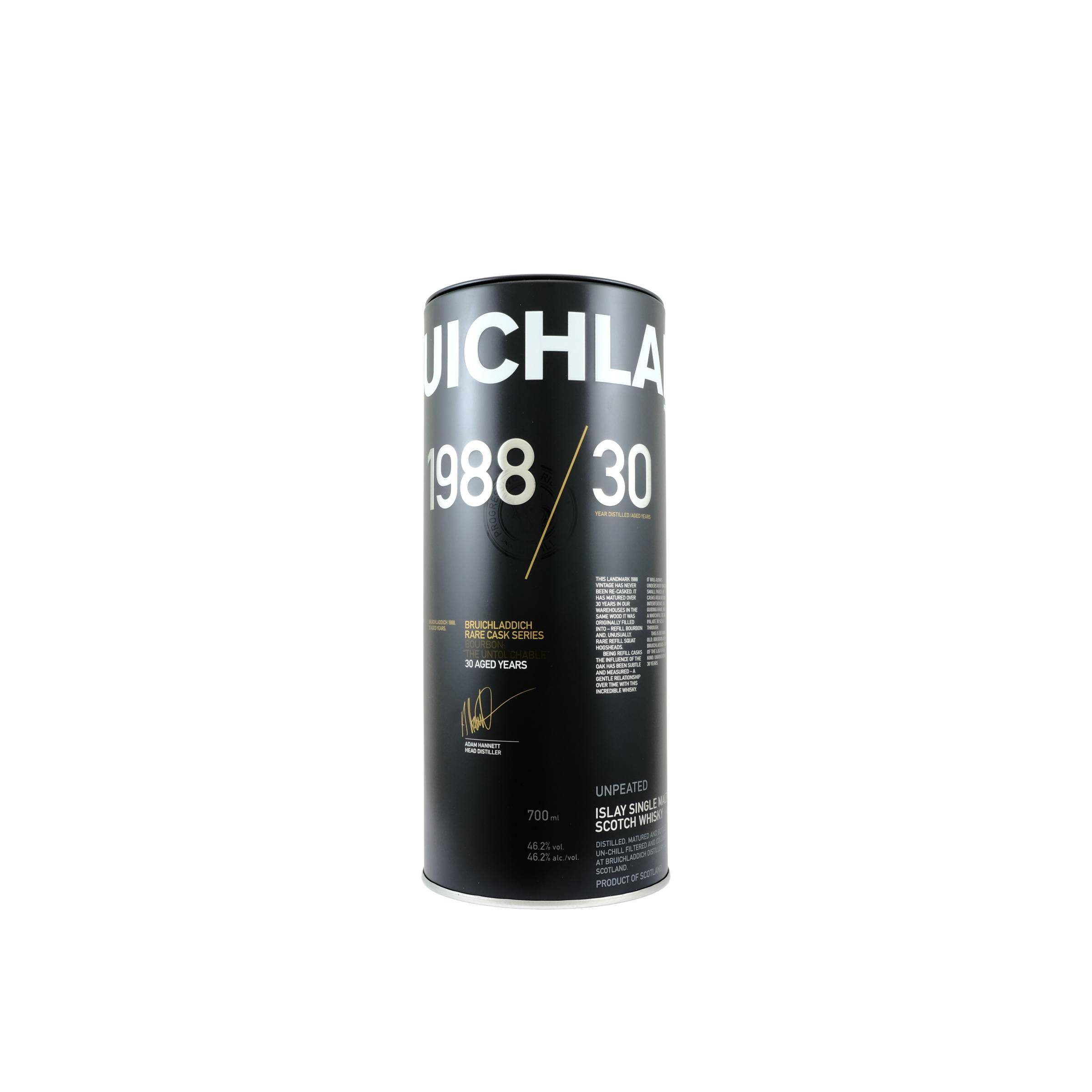Bruichladdich 1988 30 Years Single Malt Whisky 3