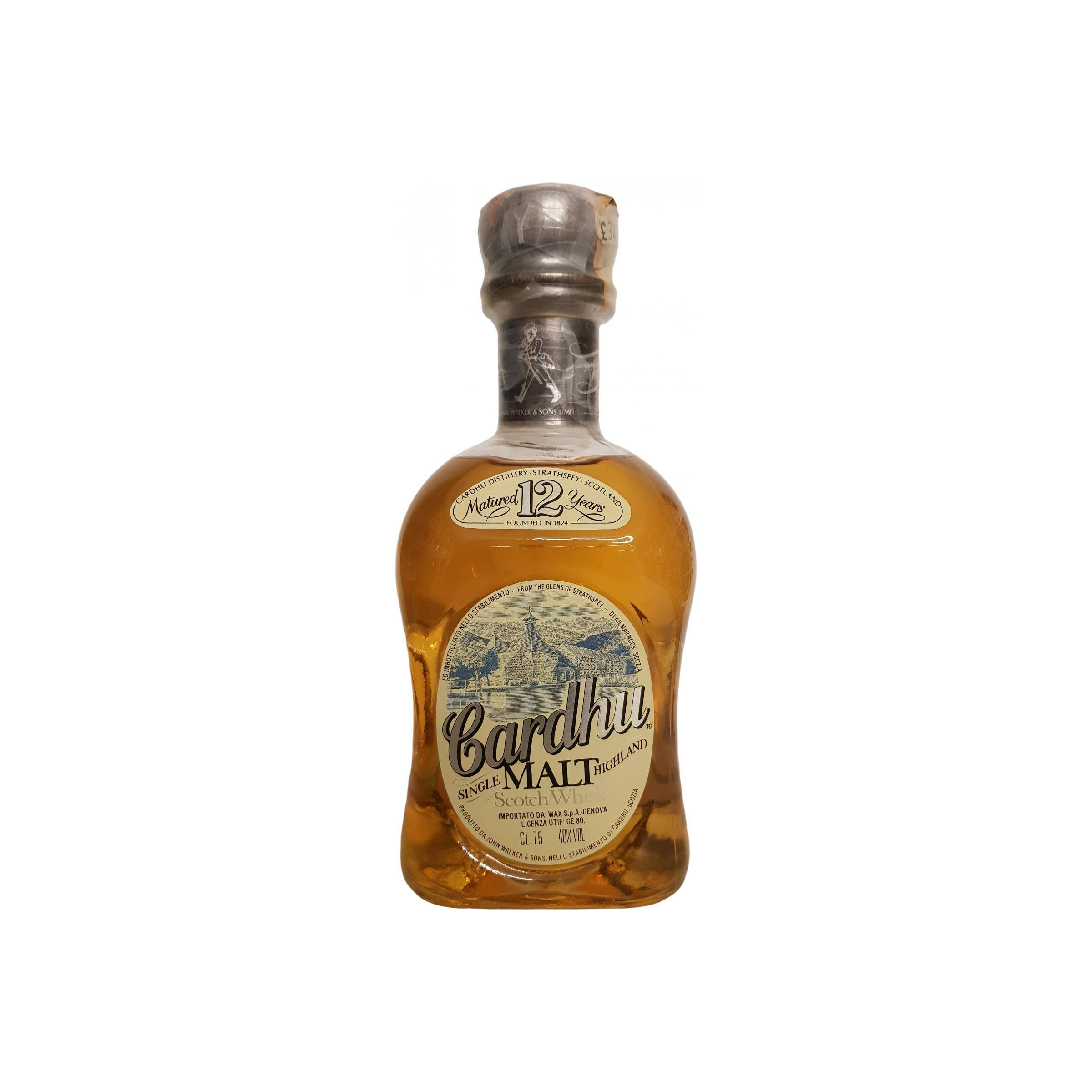 Cardhu 12 Years Single Malt Whisky