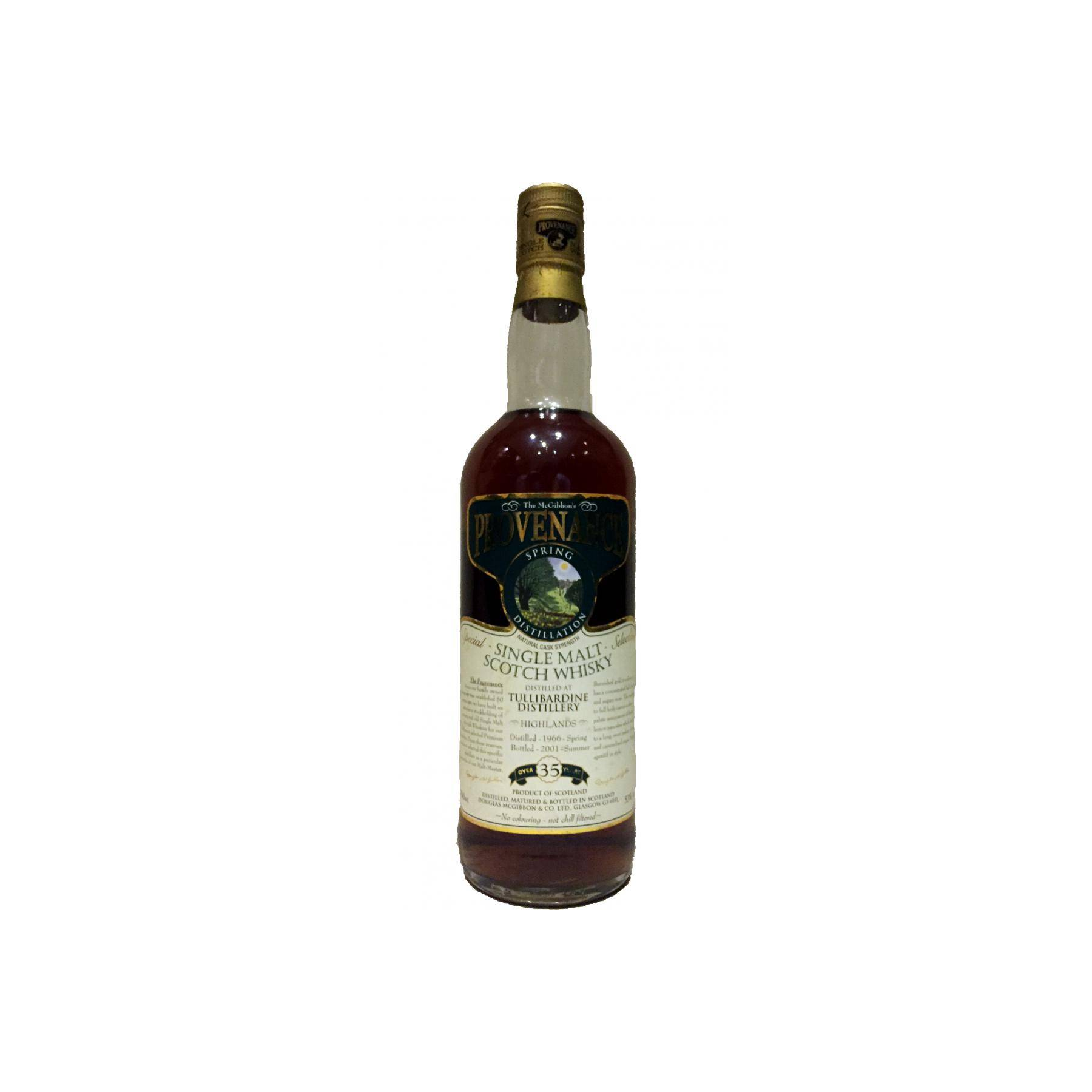 Tullibardine McGibbon's Provenance 1966 35 Years Single Malt Whisky