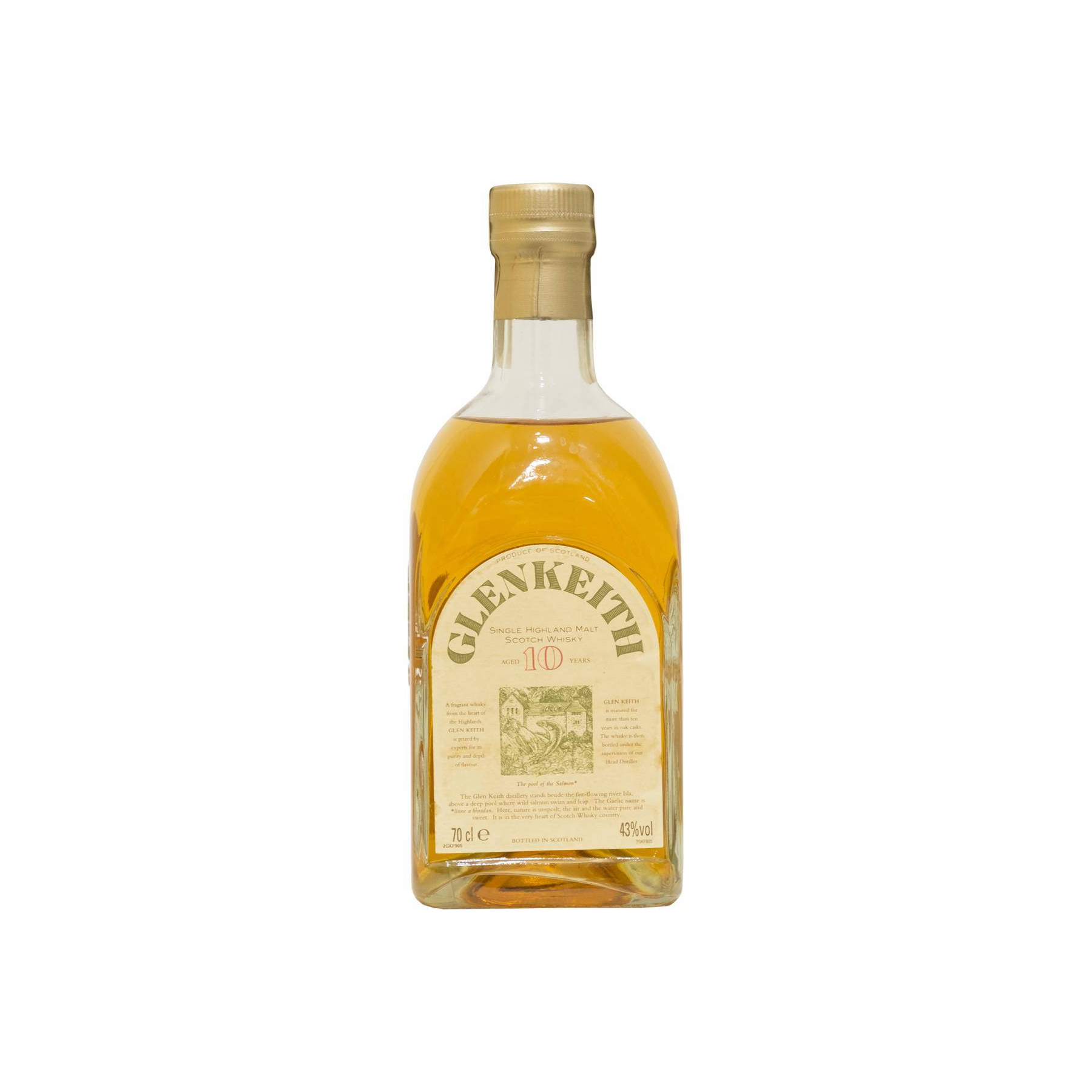 Glen Keith 10 Years Single Malt Whisky 3