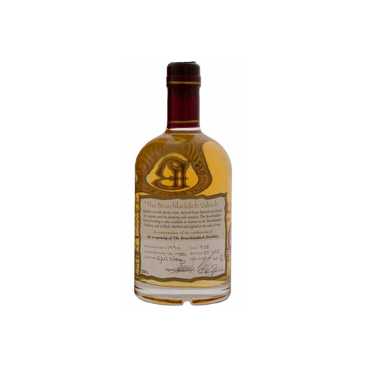 Bruichladdich 1990 13 Years Single Malt Whisky 2