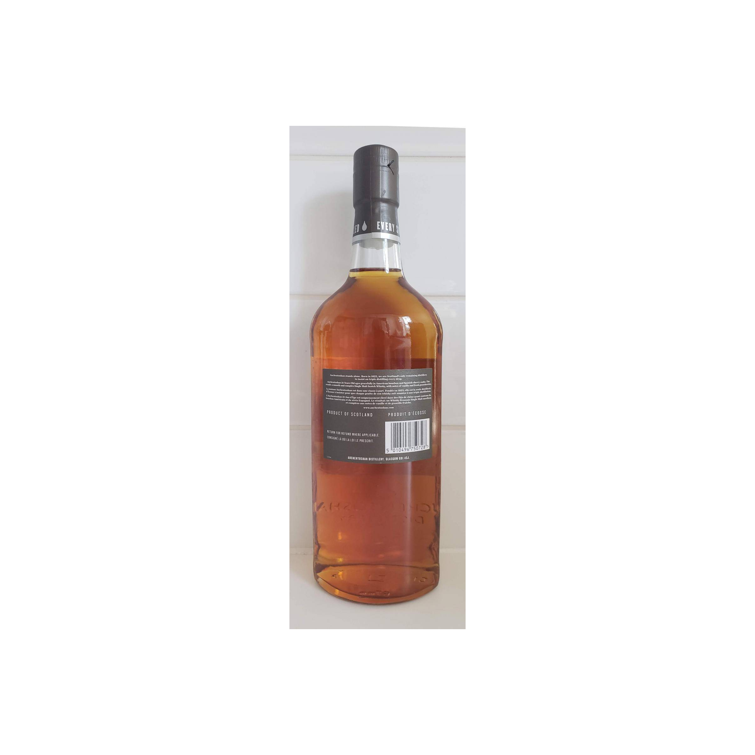 Auchentoshan 21 Years Single Malt Whisky 2