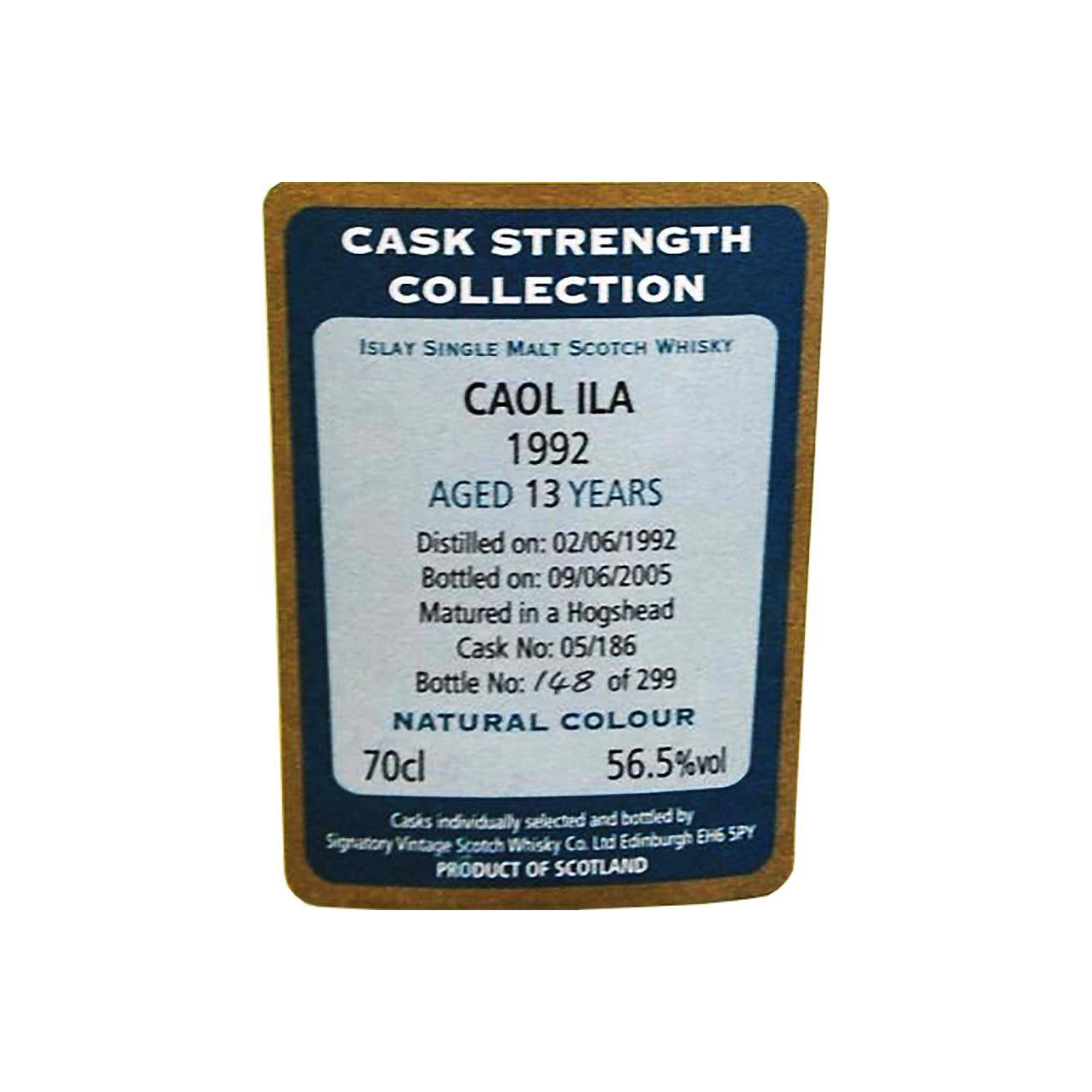 Caol Ila Cask Strength Collection 1992 13 Years Single Malt Whisky 3