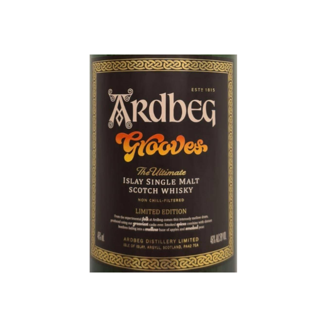Ardbeg Single Malt Whisky