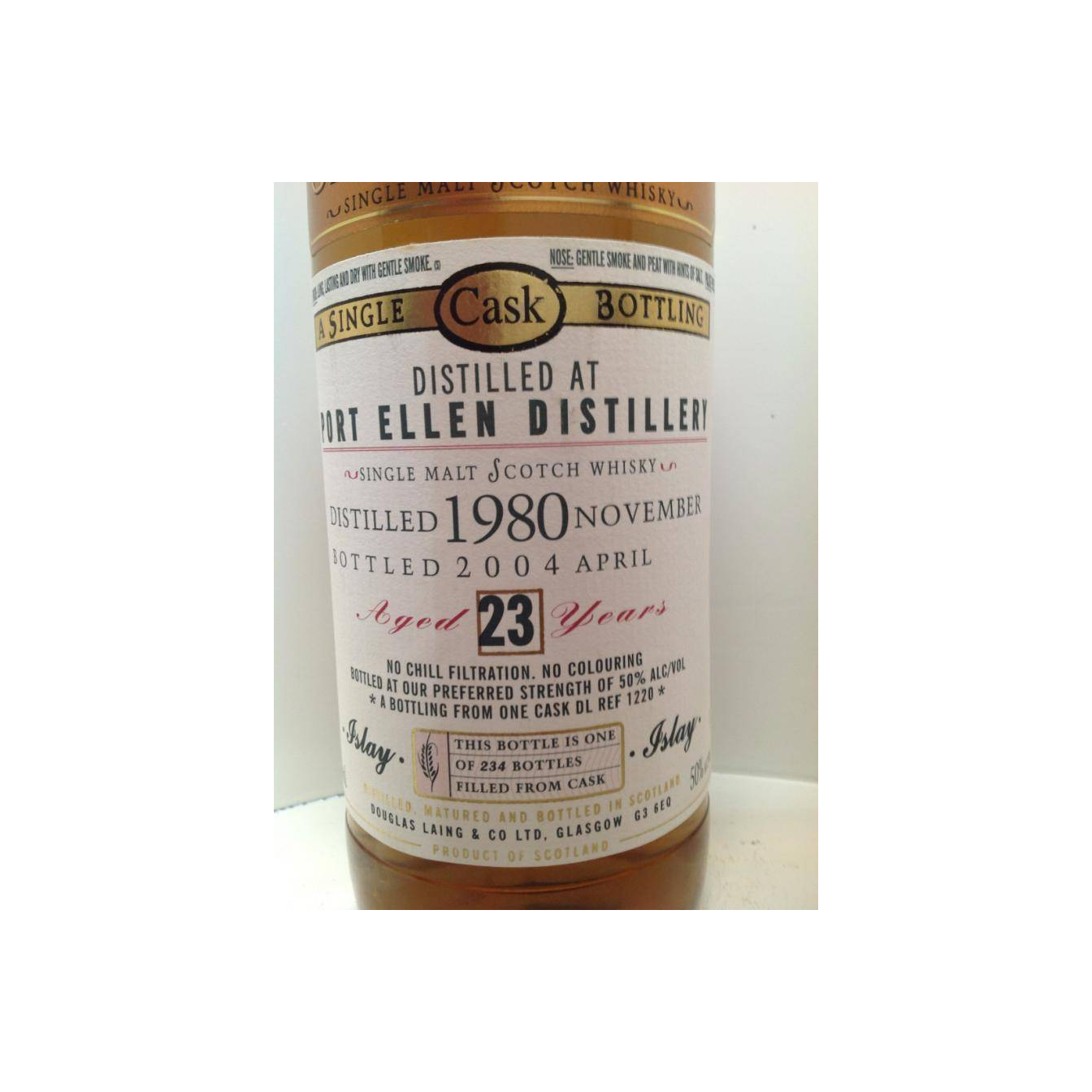 Port Ellen Old Malt Cask 1980 23 Years Single Malt Whisky 3