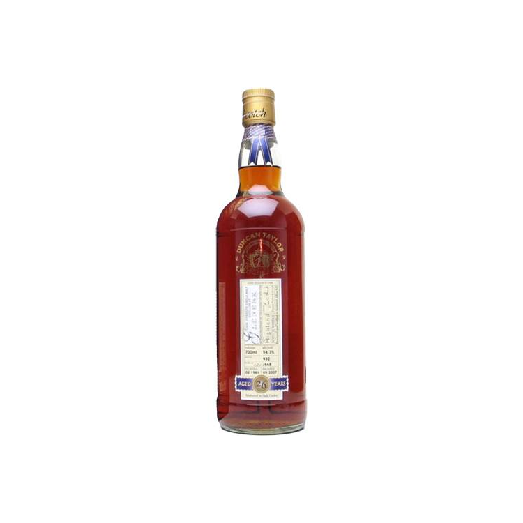 The Scotch Malt Whisky Society Rare Auld 1981 26 Years Single Malt Whisky