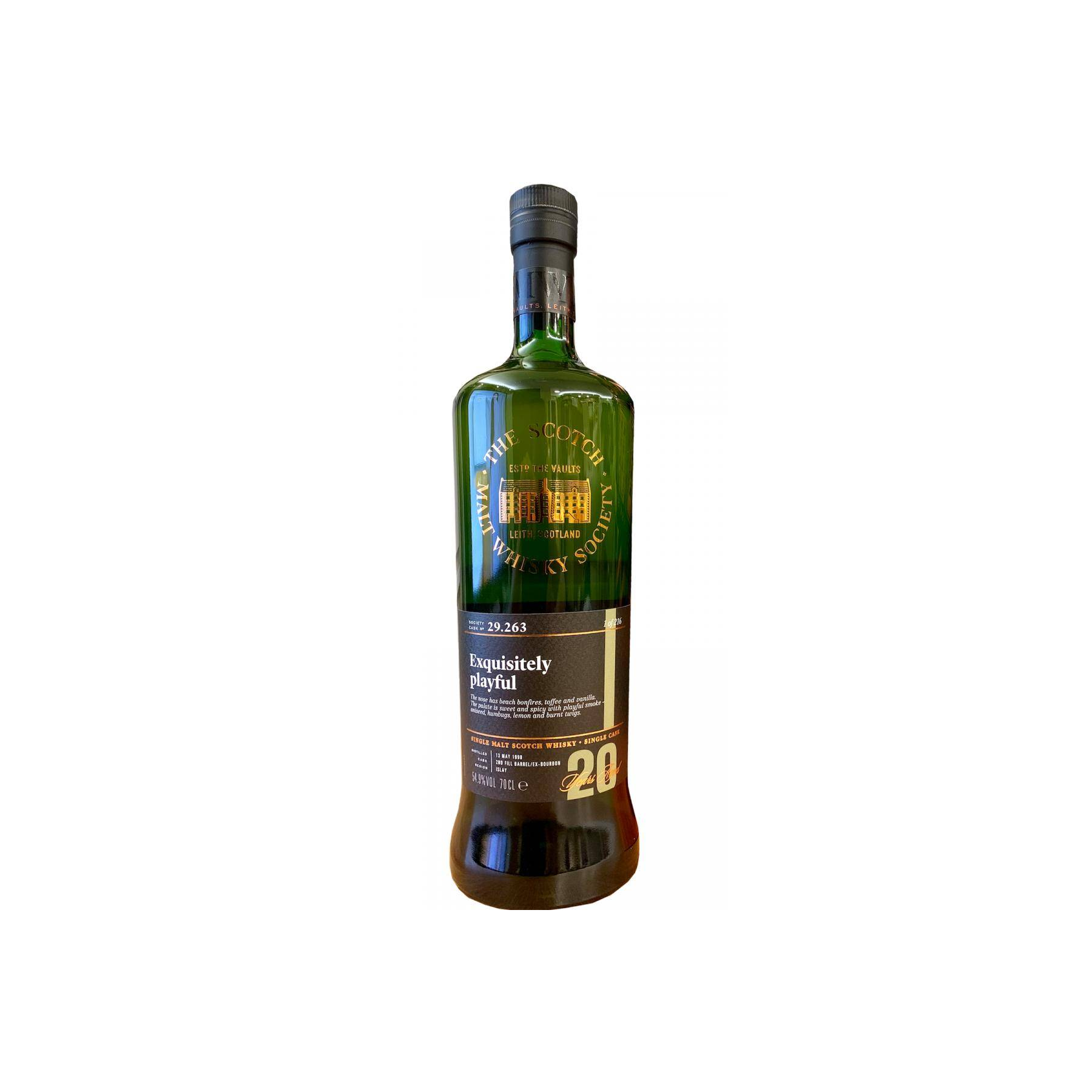 The Scotch Malt Whisky Society 1998 20 Years Single Malt Whisky