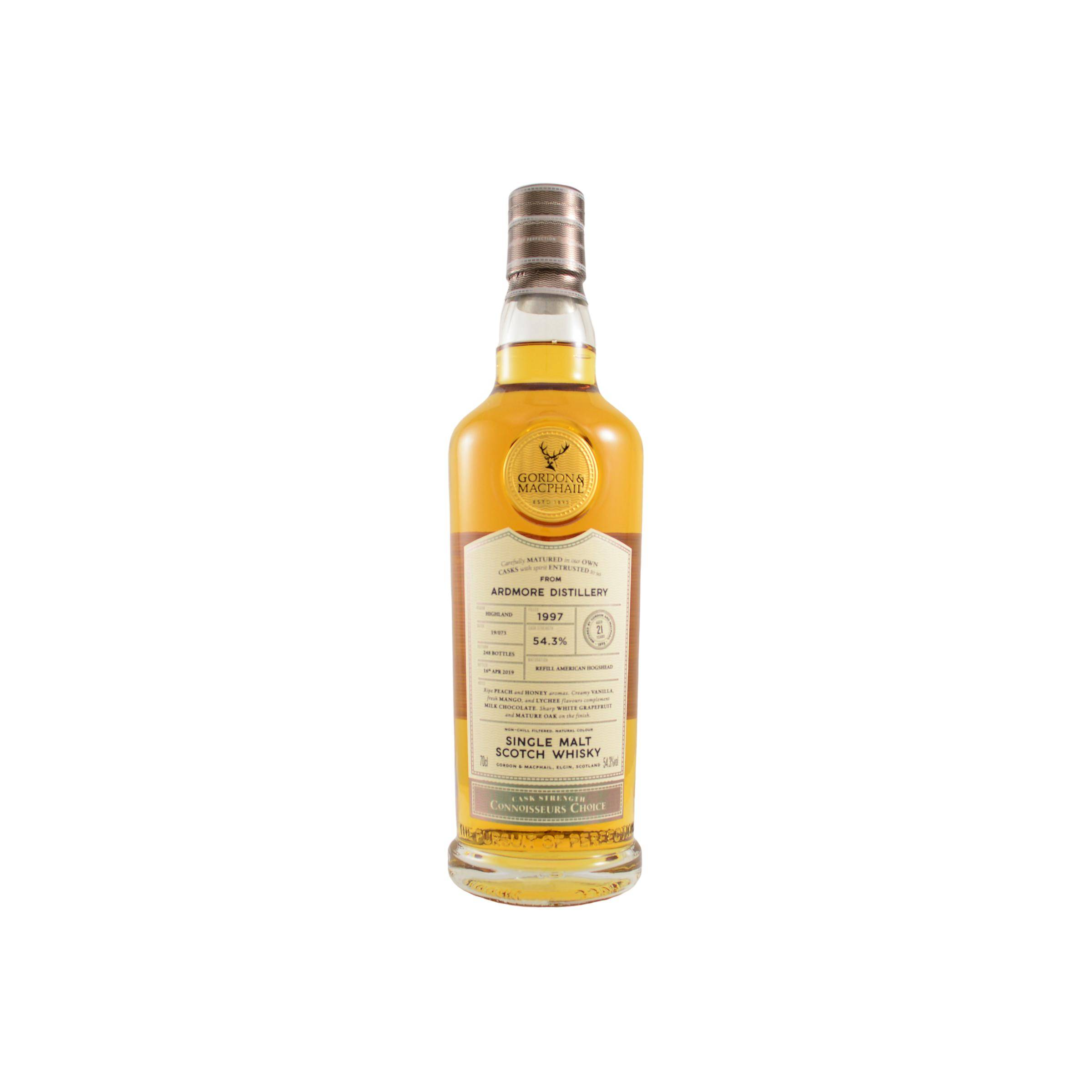 Ardmore Connoisseurs Choice - Cask Strength 1997 21 Years Single Malt Whisky