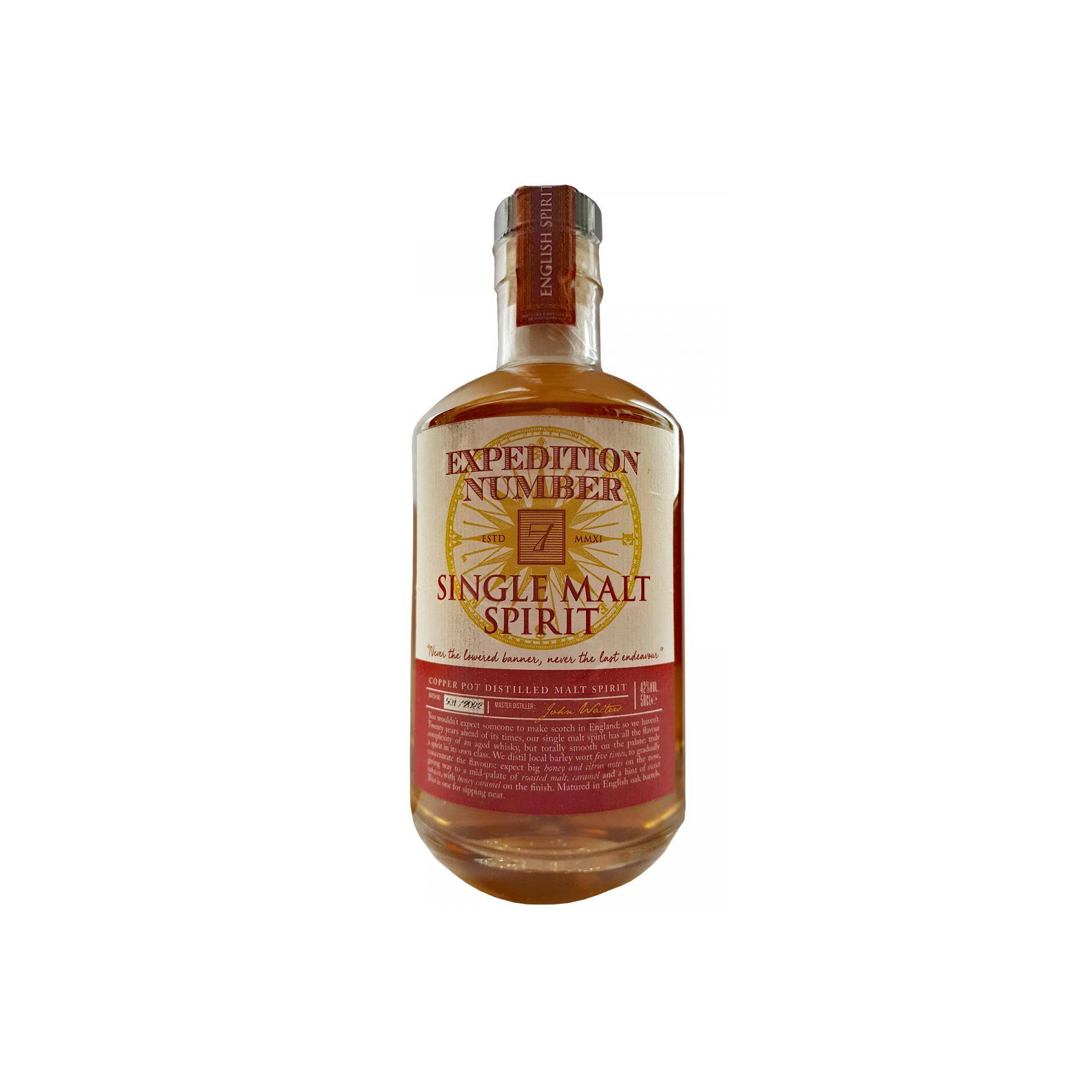 English Spirit Distillery Expedition Number 7