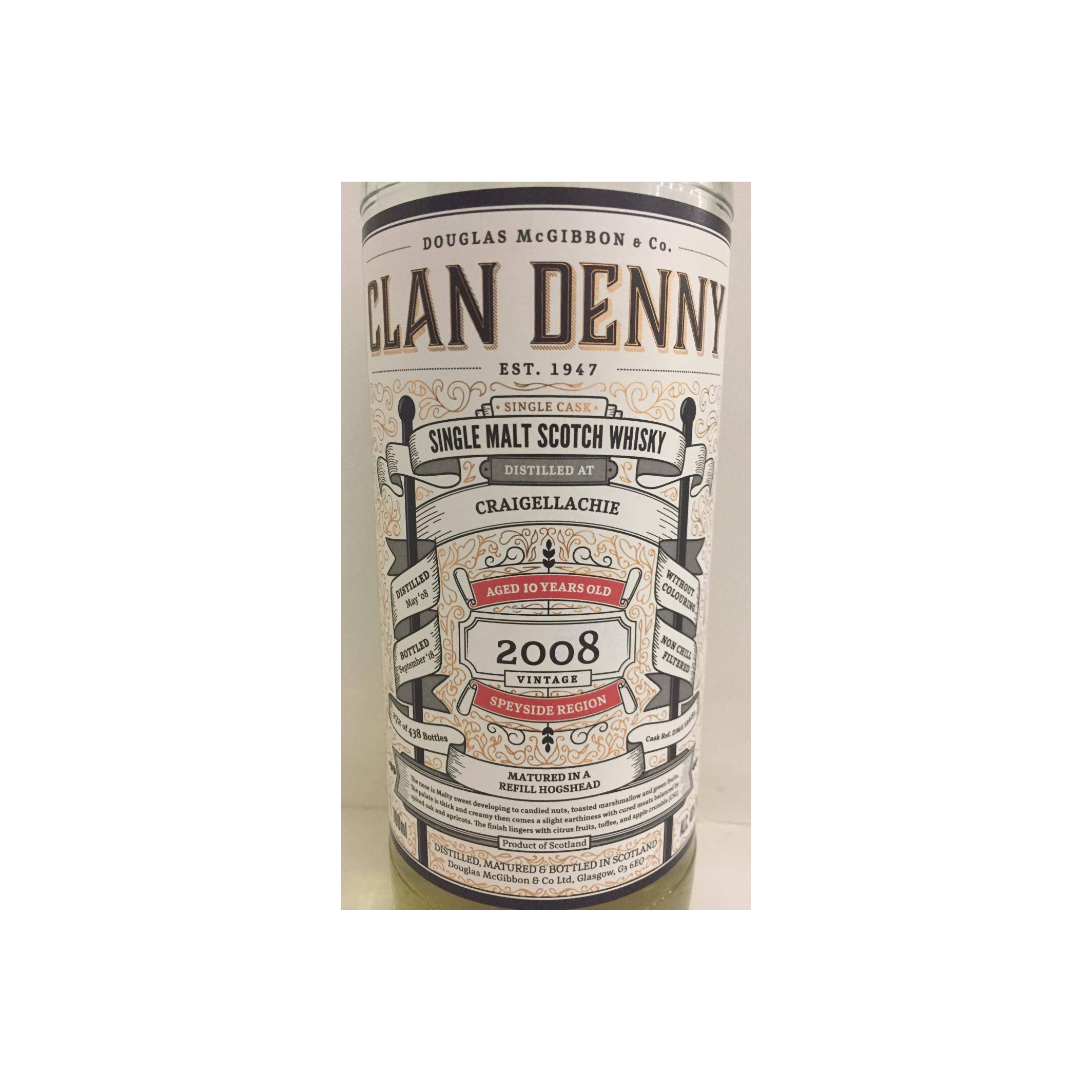 Craigellachie 2008 10 Years Single Malt Whisky 3