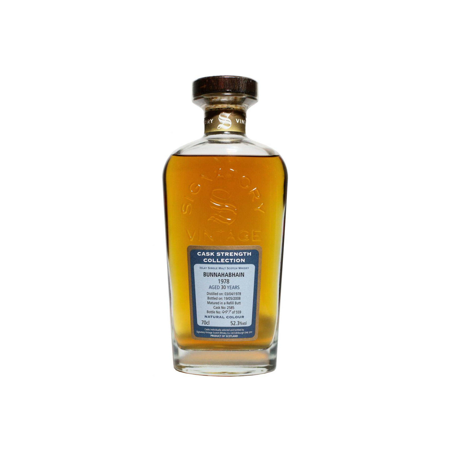 Bunnahabhain Cask Strength Collection 1978 30 Years Single Malt Whisky 2