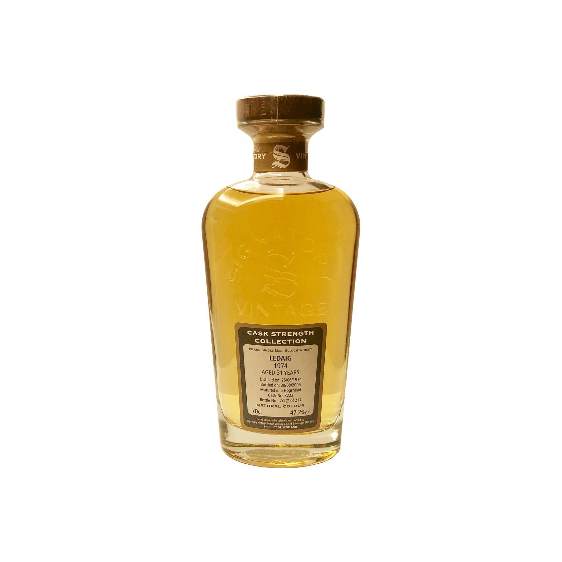 Tobermory Cask Strength Collection 1974 31 Years Single Malt Whisky