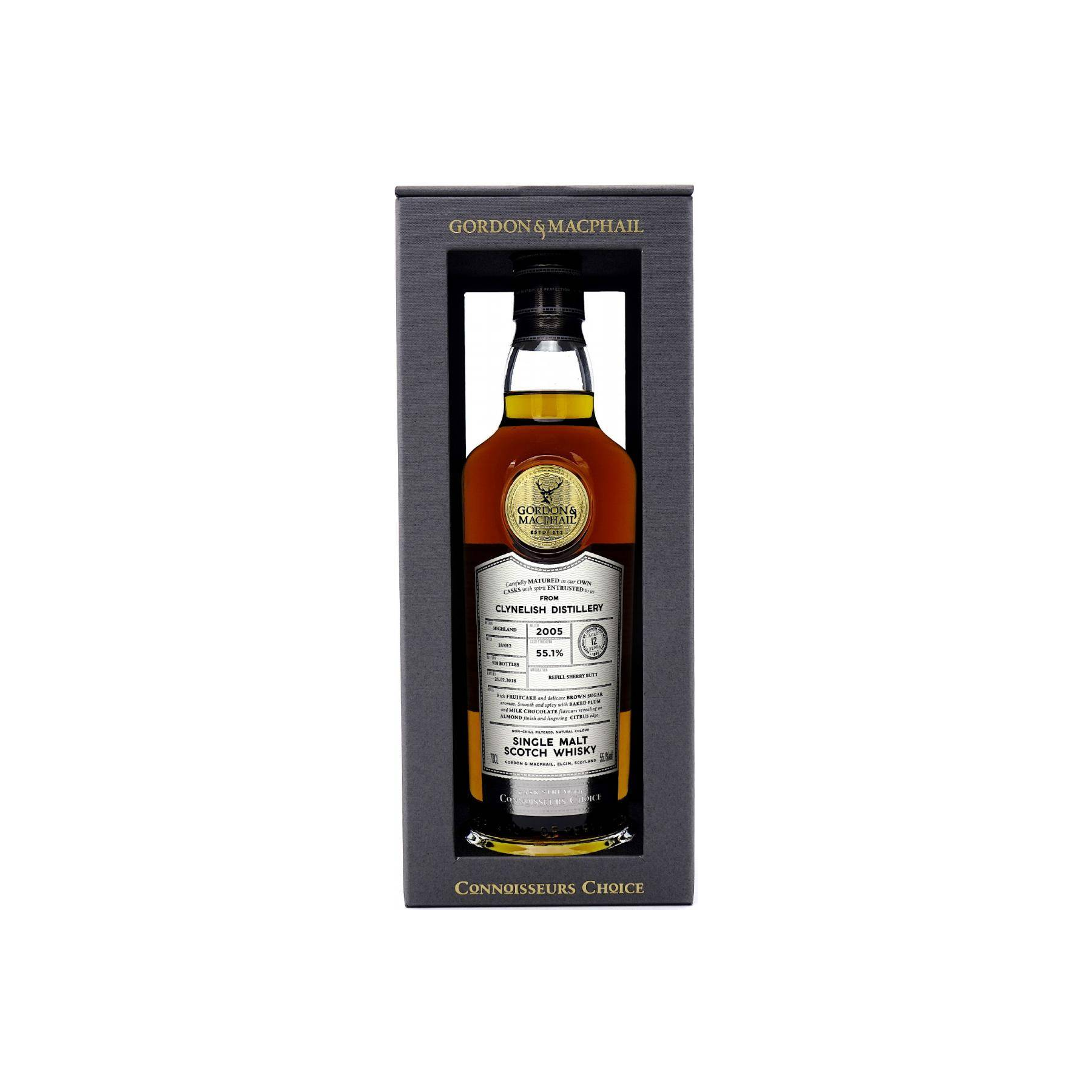 Clynelish Connoisseurs Choice - Cask Strength 2005 12 Years Single Malt Whisky 2