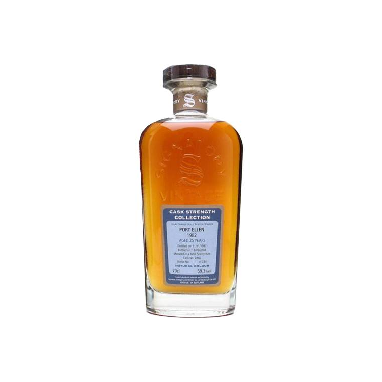 Port Ellen Cask Strength Collection 1982 25 Years Single Malt Whisky