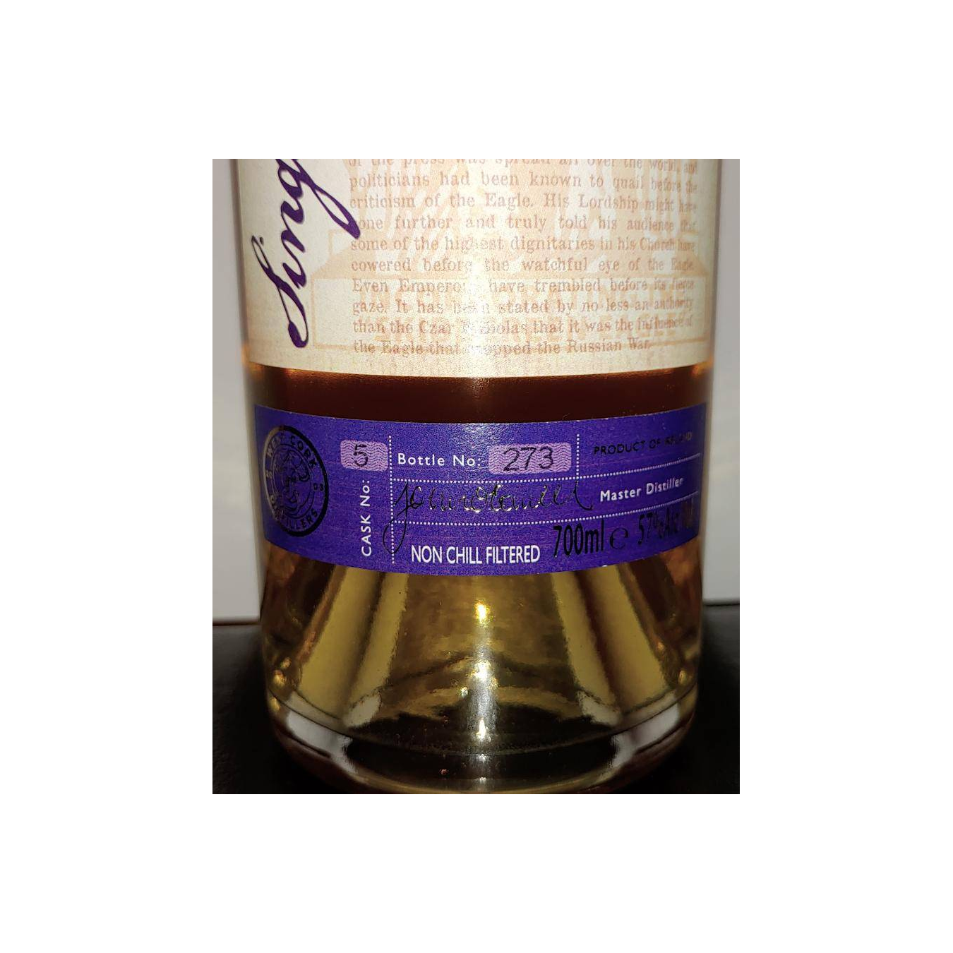 Skibbereen Eagle Single Cask Irish Whiskey 3