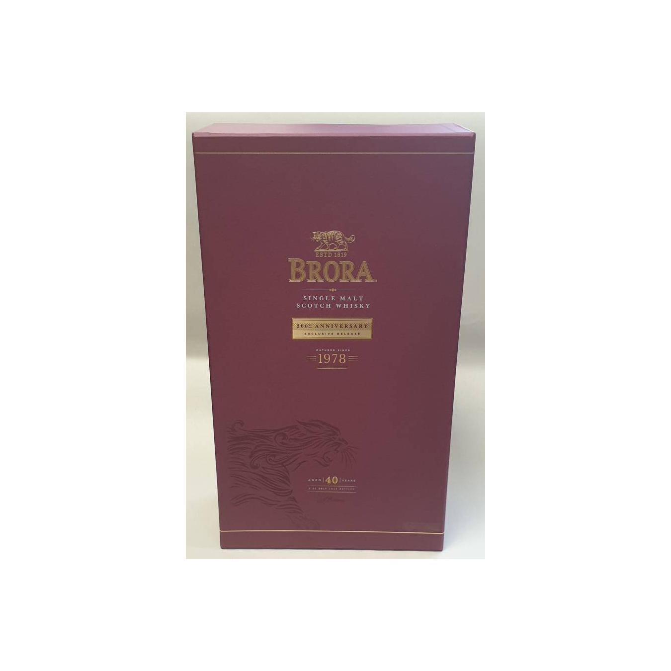 Brora 1978 40 Years Single Malt Whisky 3