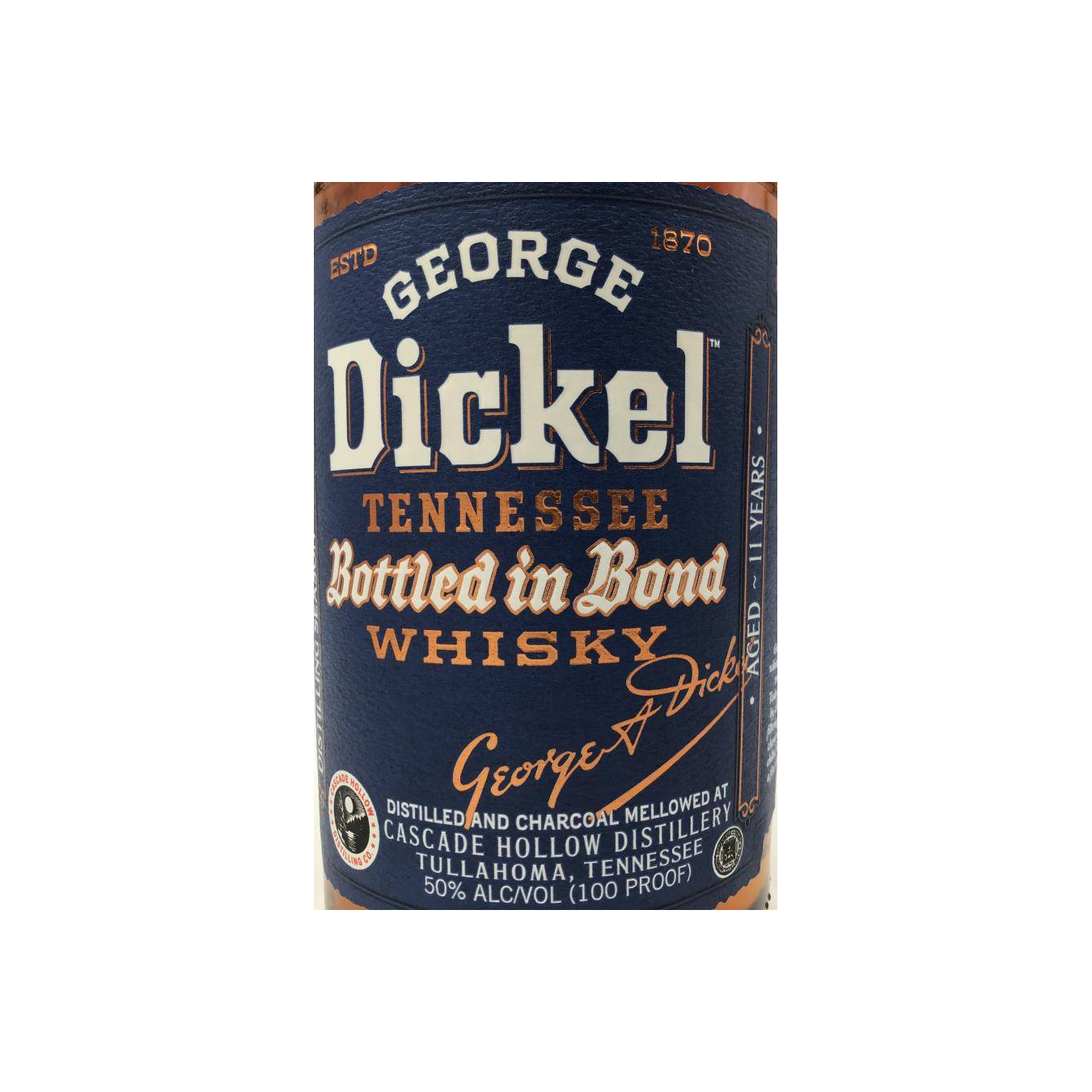 George Dickel 2008 11 Years Tennessee Whisky  3
