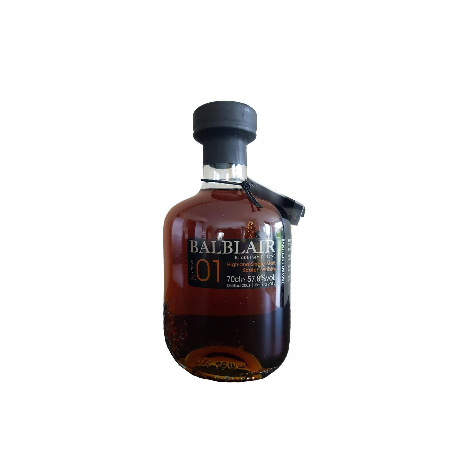 Balblair Single Cask 2001 17 Years Single Malt Whisky