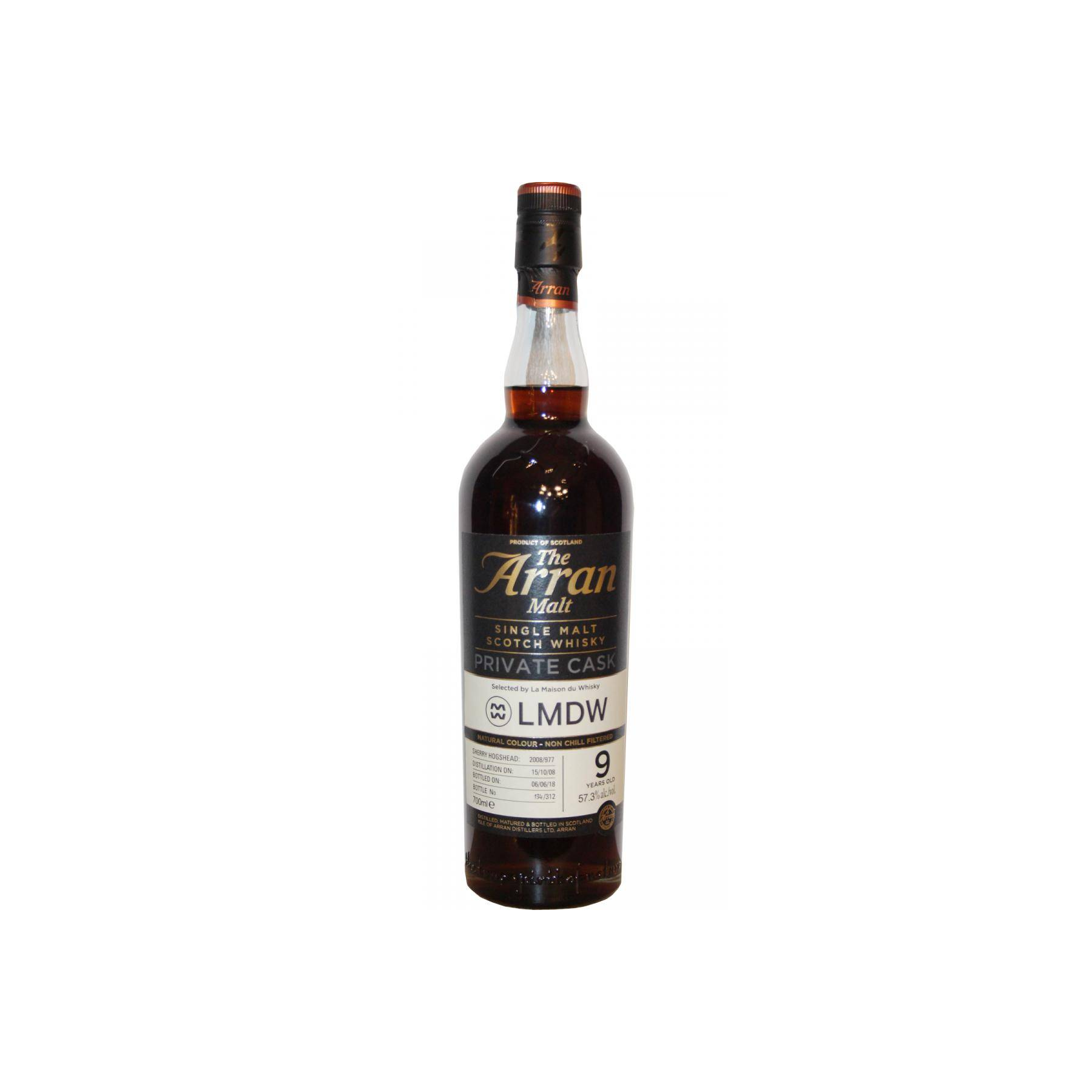 Arran Private Cask 2008 9 Years Single Malt Whisky