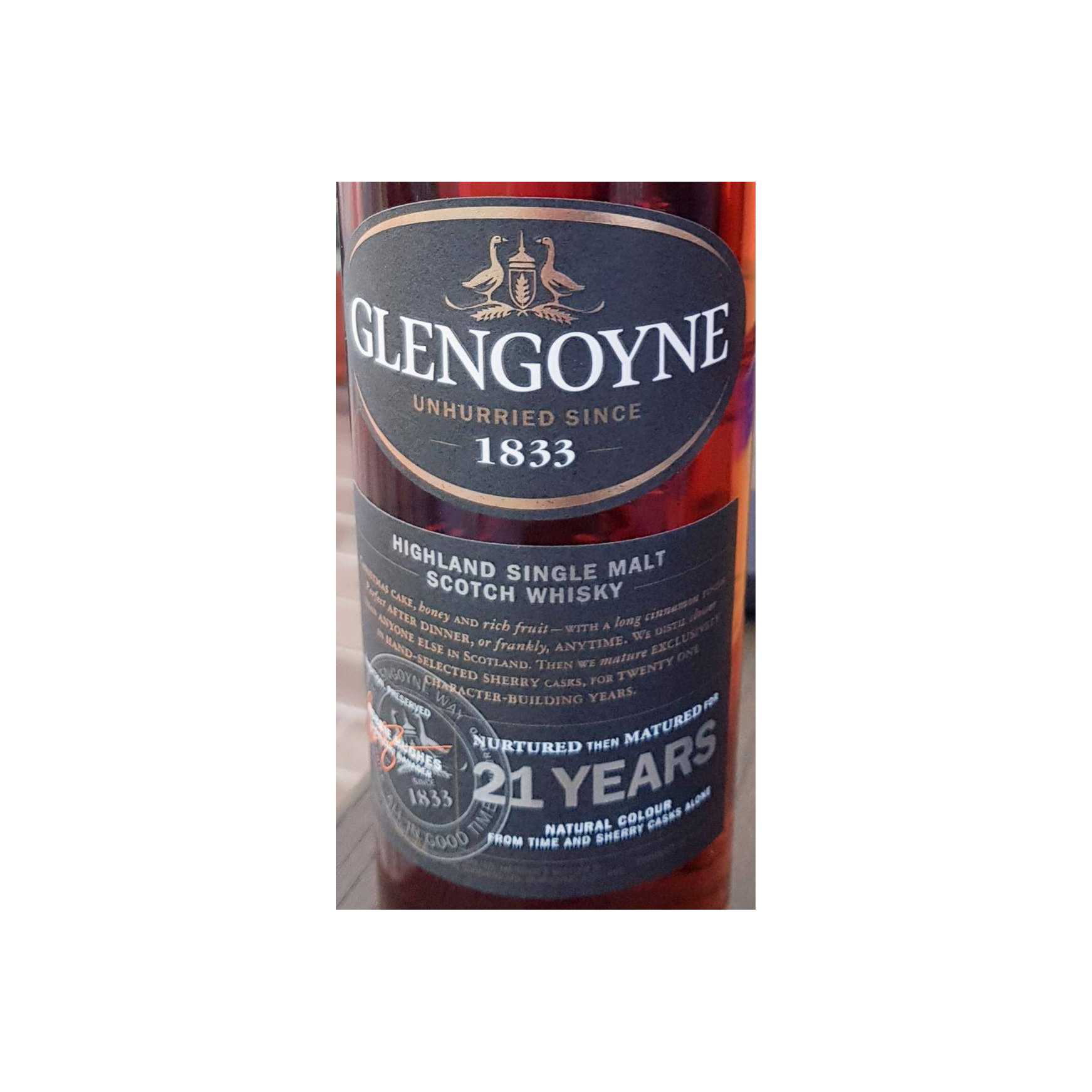Glengoyne 21 Years Single Malt Whisky 2
