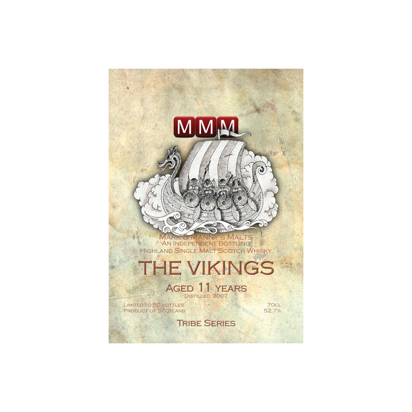 Highland Single Malt Scotch Whisky The Vikings 2007 MMM 2
