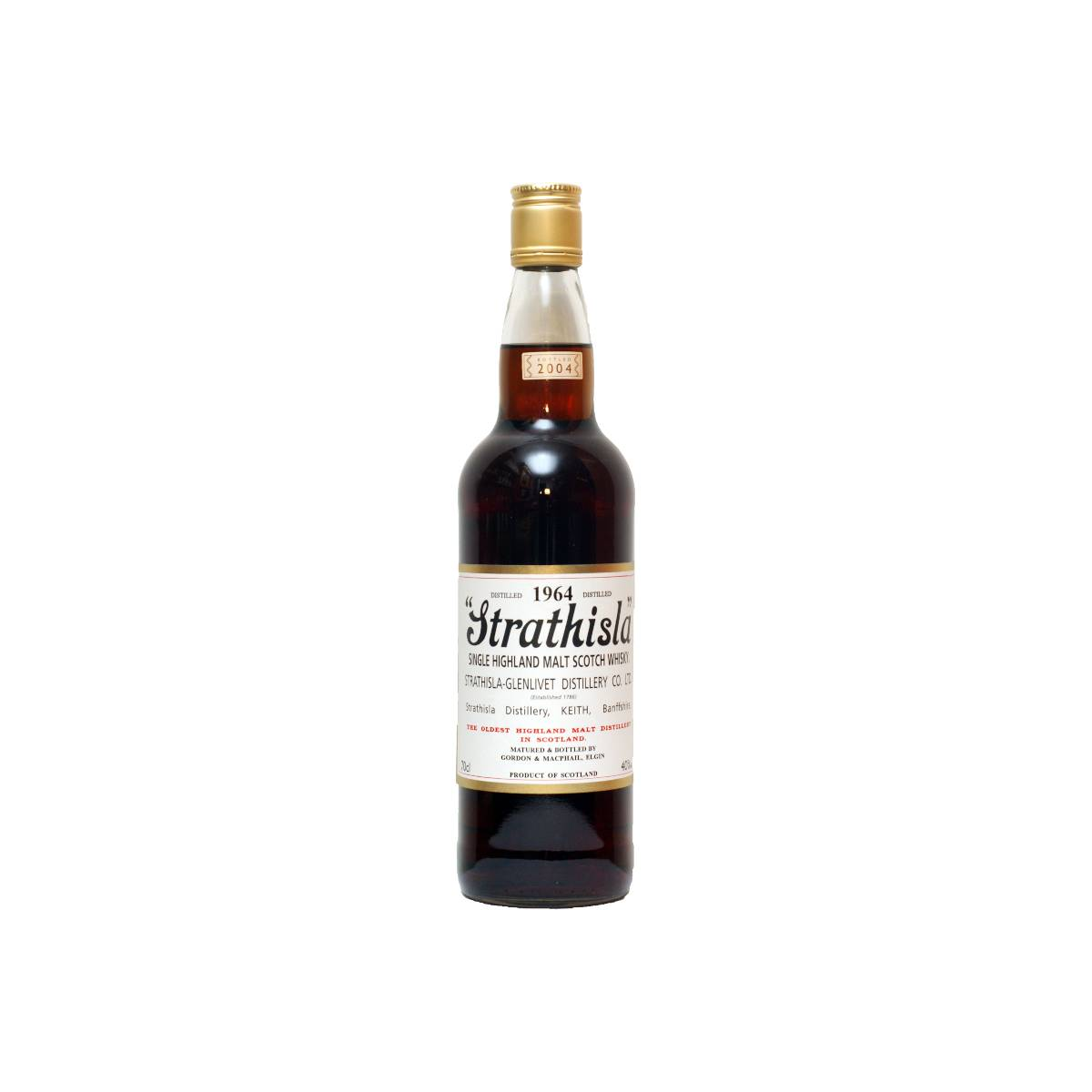 Strathisla Licensed Bottling 1964 40 Years Single Malt Whisky