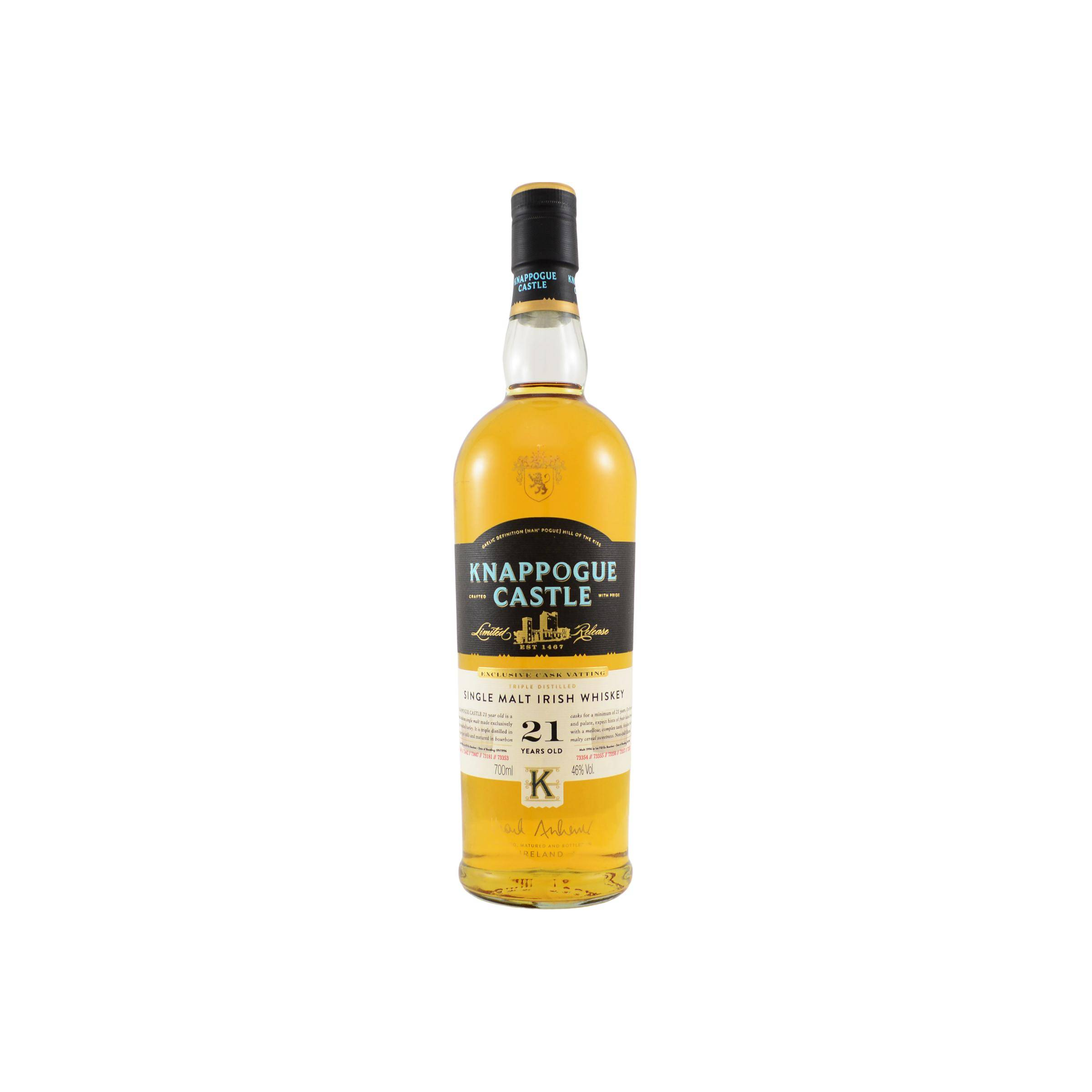 Knappogue Castle 21 Years Single Malt Whisky