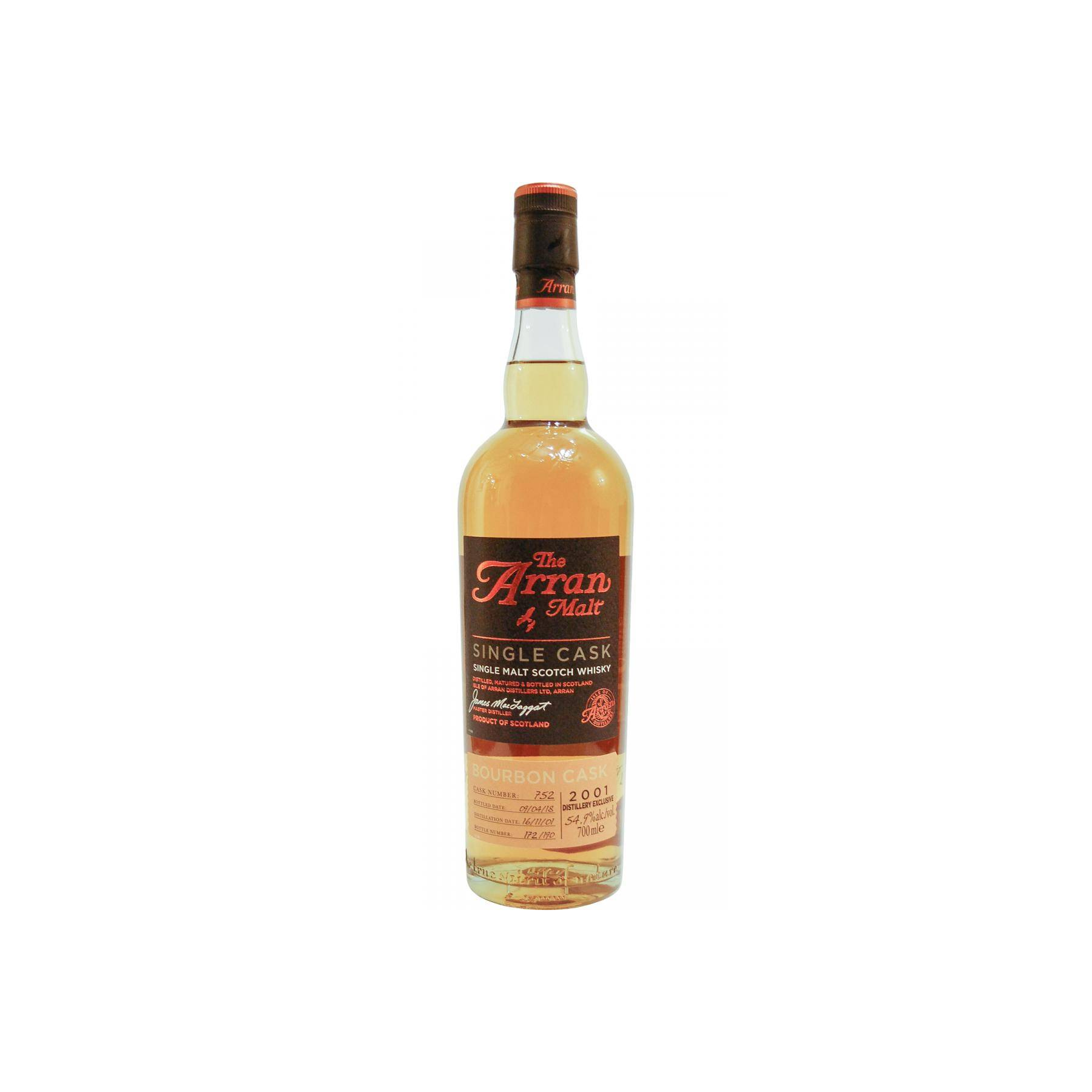 Arran 2001 16 Years Single Malt Whisky
