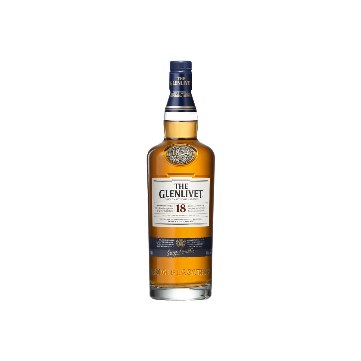 The Glenlivet 18 Years Single Malt Whisky