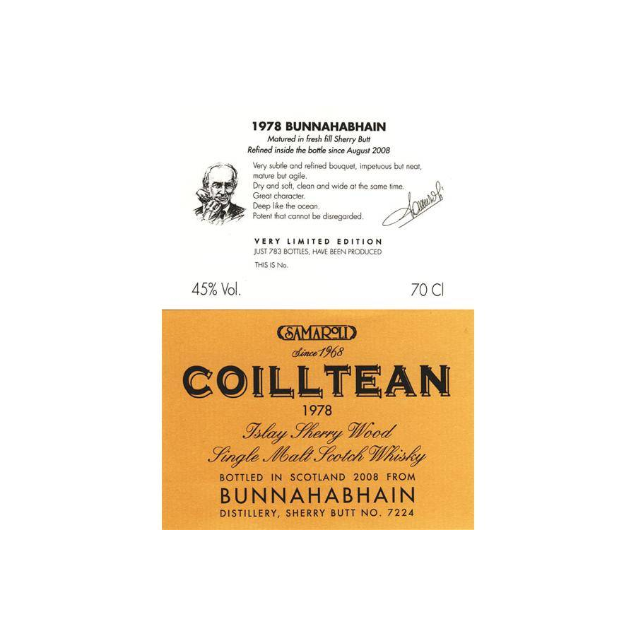 Bunnahabhain 1978 30 Years Single Malt Whisky 2