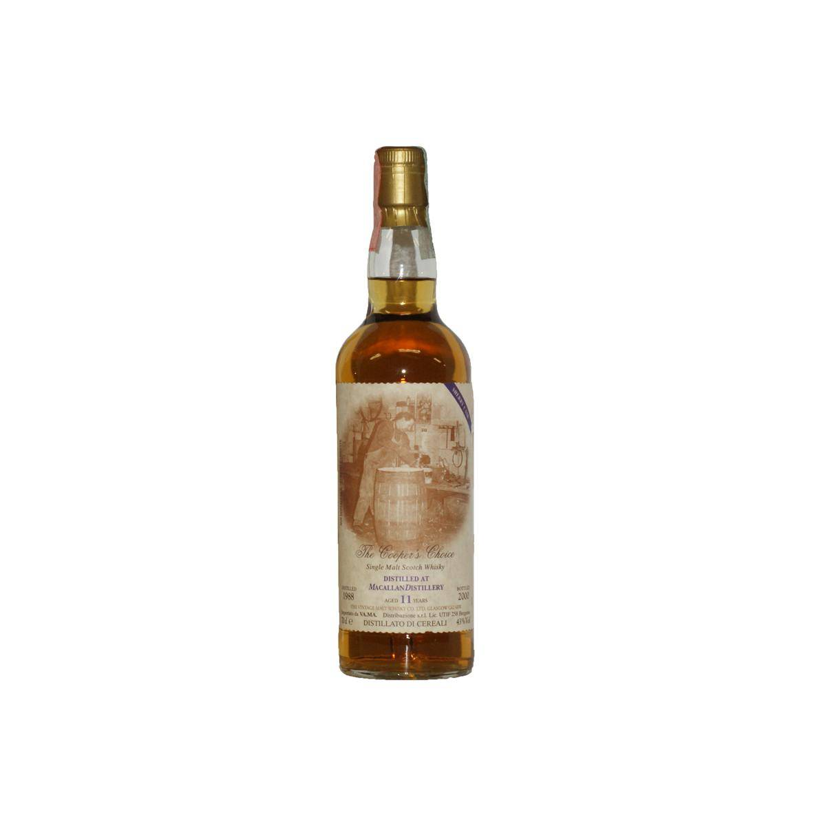 The Macallan The Cooper's Choice 1988 11 Years Single Malt Whisky 3
