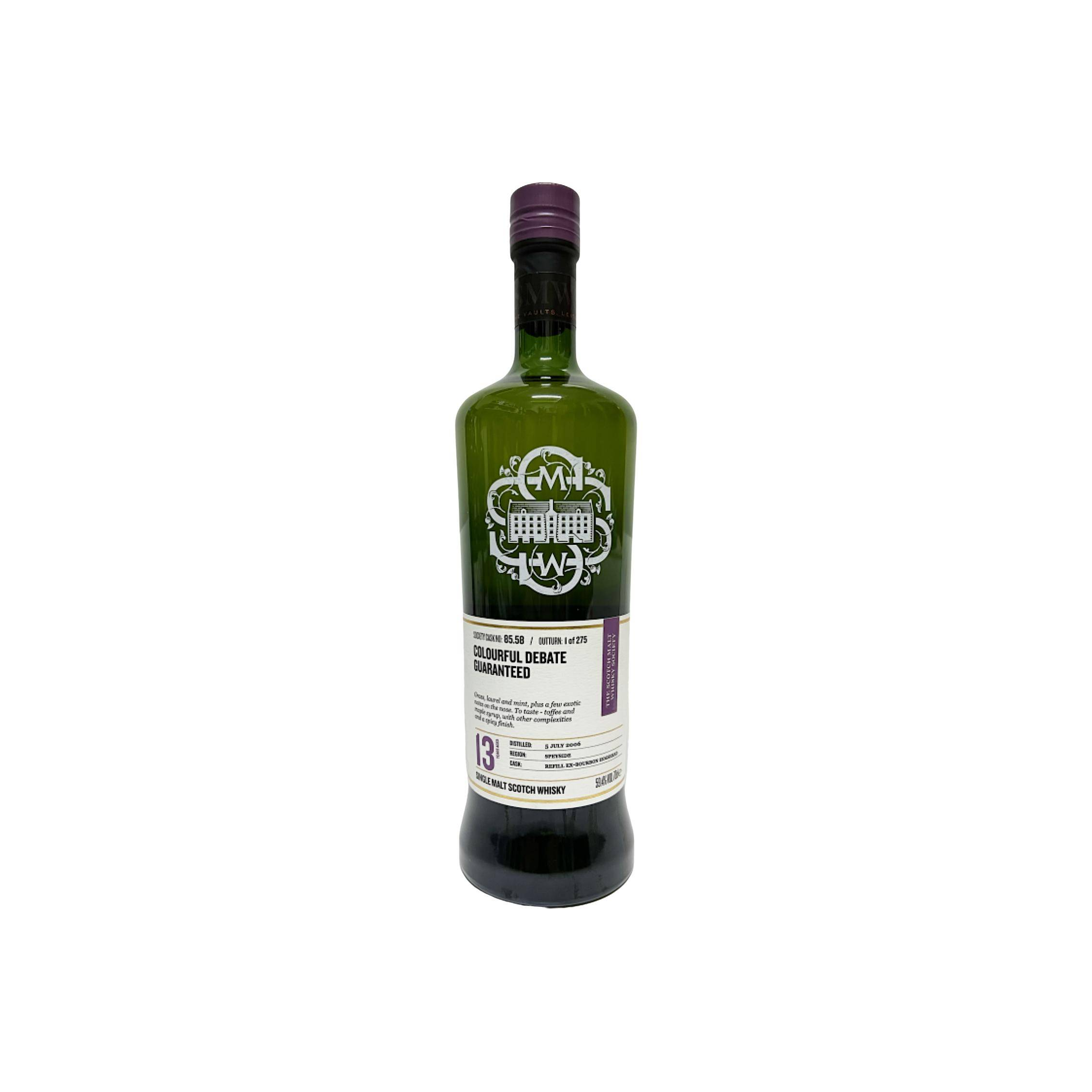 The Scotch Malt Whisky Society 2006 13 Years Single Malt Whisky