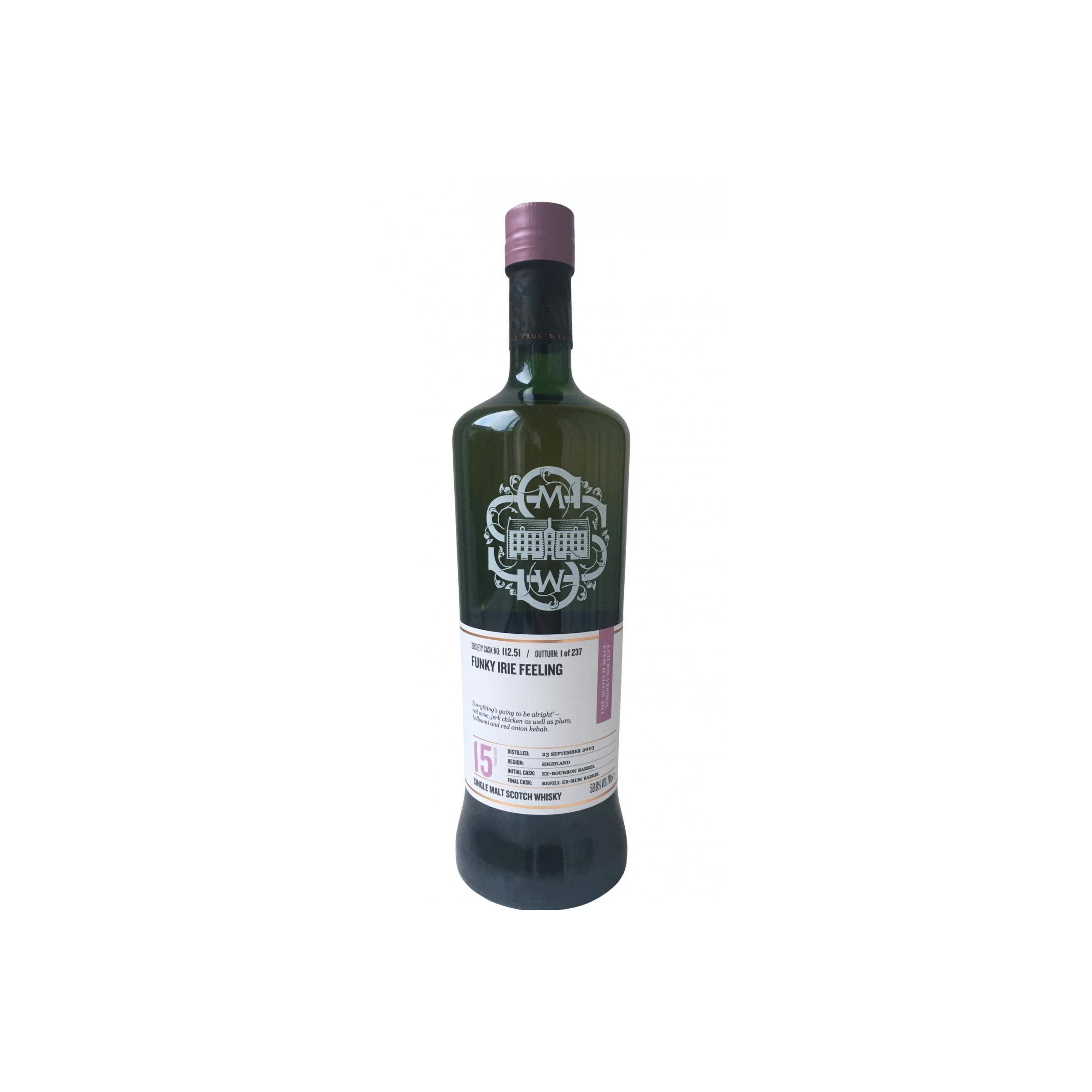 The Scotch Malt Whisky Society 2003 15 Years Single Malt Whisky