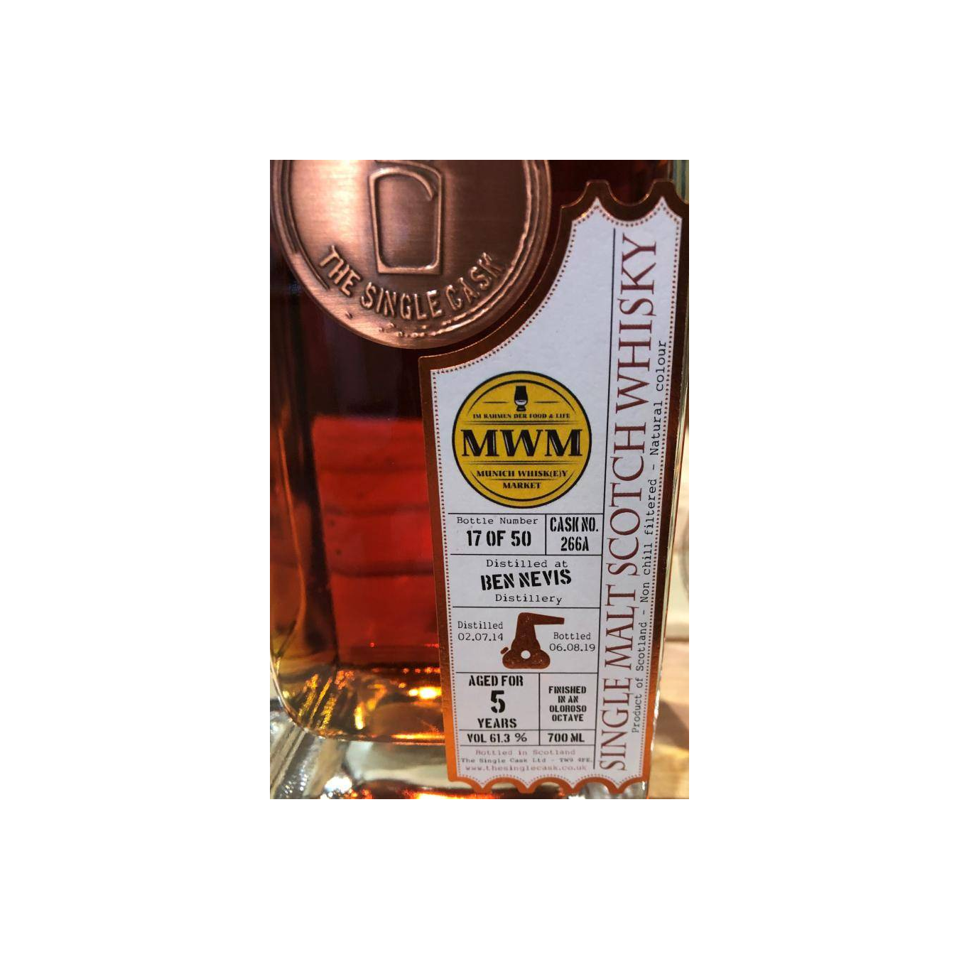 Ben Nevis 2014 5 Years Single Malt Whisky 2