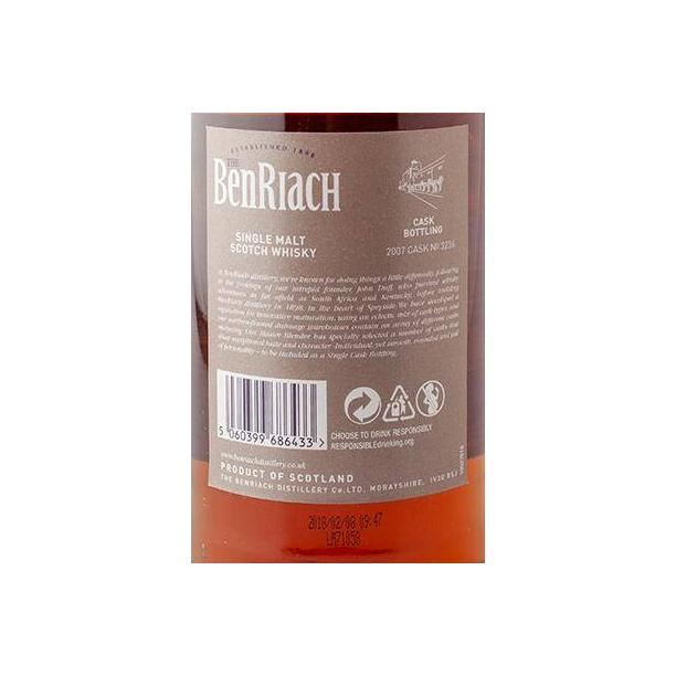BenRiach 2007 10 Years Single Malt Whisky 2