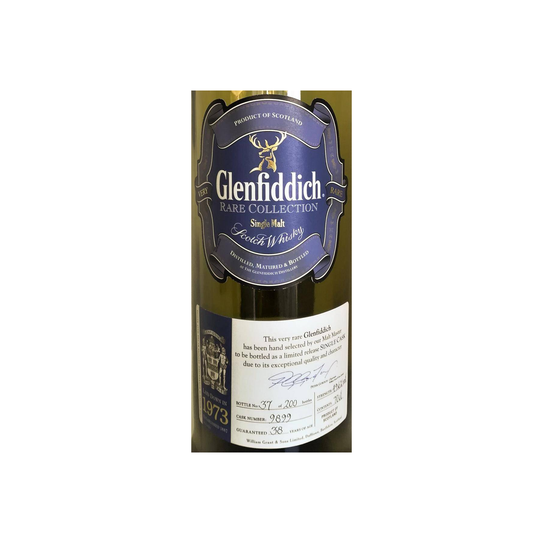 Glenfiddich 1973 38 Years Single Malt Whisky