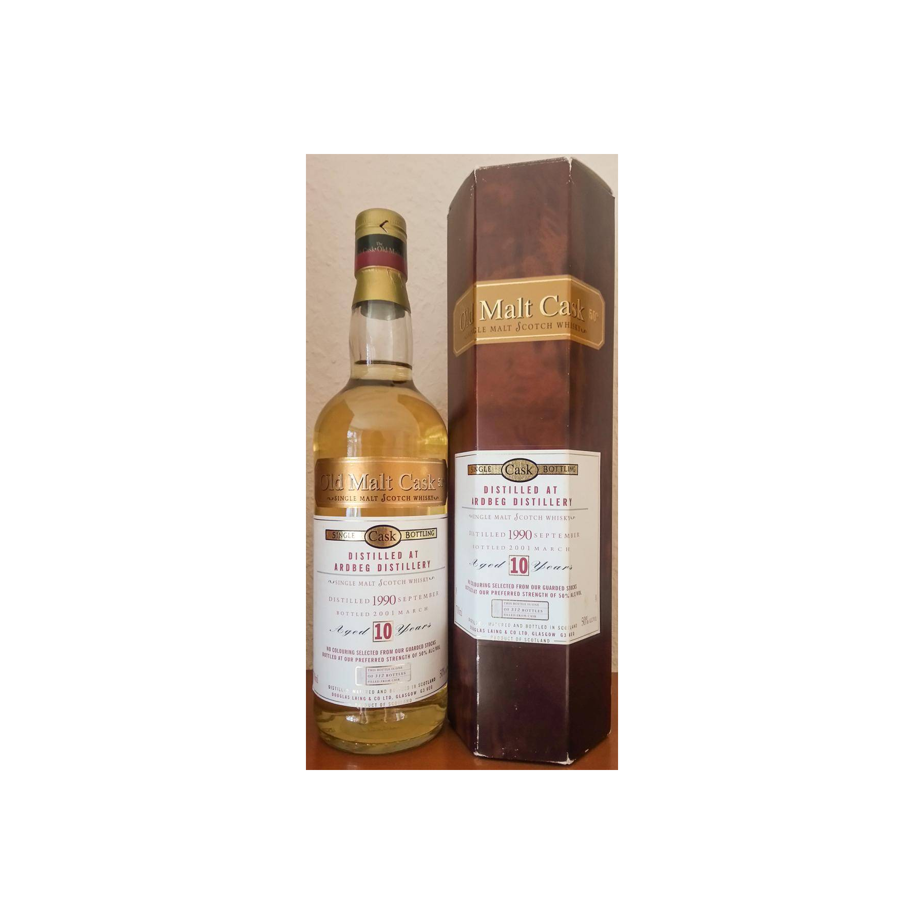 Ardbeg Old Malt Cask 1990 10 Years Single Malt Whisky 2