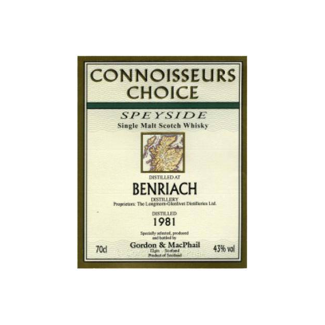 BenRiach Connoisseurs Choice 1981 25 Years Single Malt Whisky 2